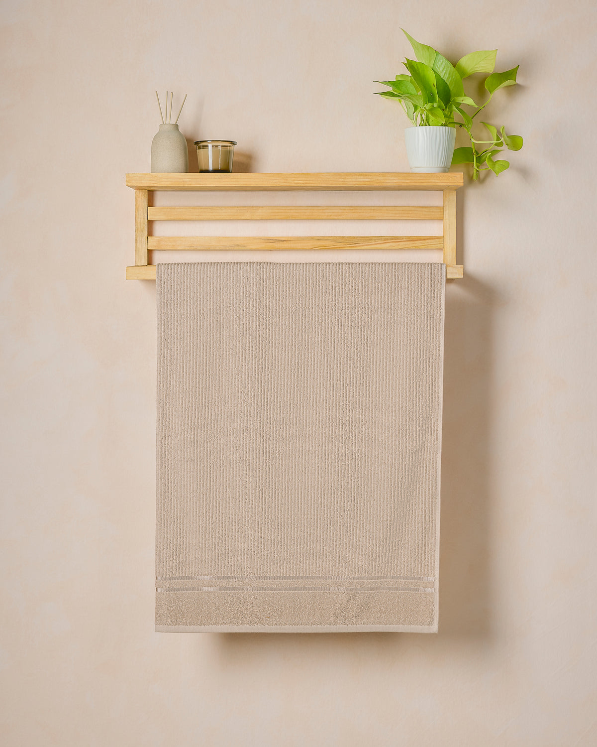 Comfort Collection | Bath Towel | 300 GSM | Tan Brown