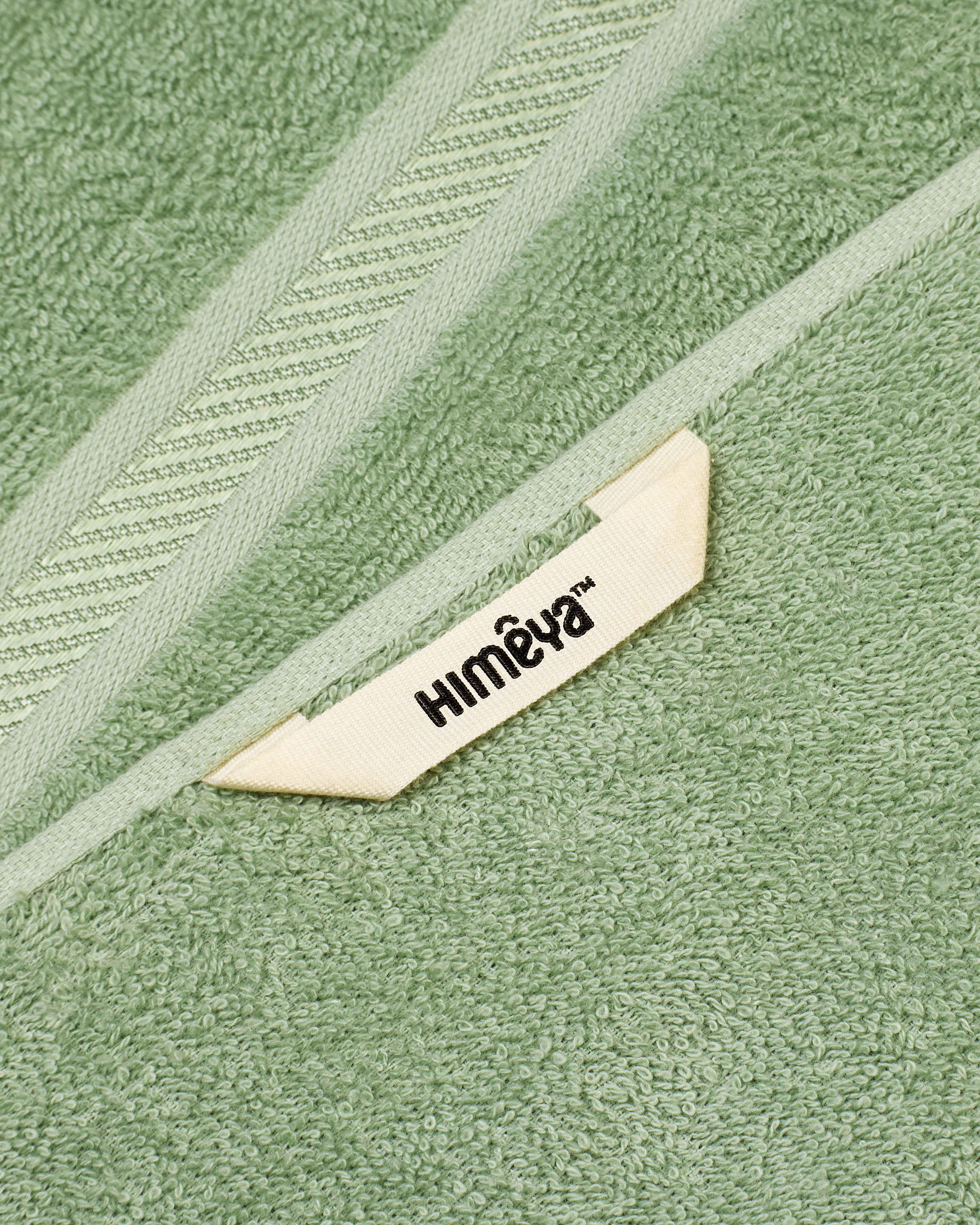 Comfort Aero Cotton | Bath Towel | 350 GSM | Artichoke Green