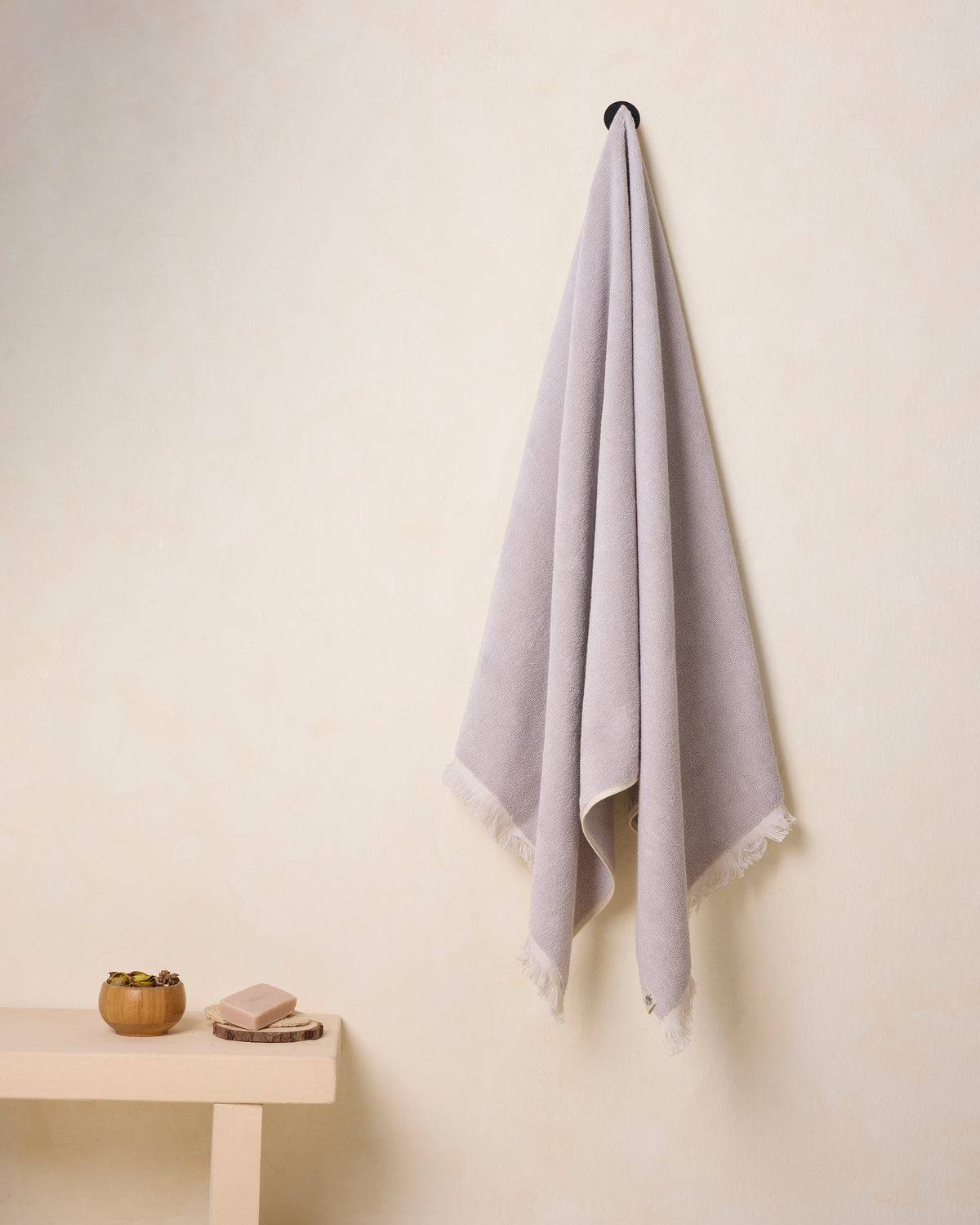 Exclusive | Bath Towel | Cotton 500 GSM | Mineral Grey by Himeya