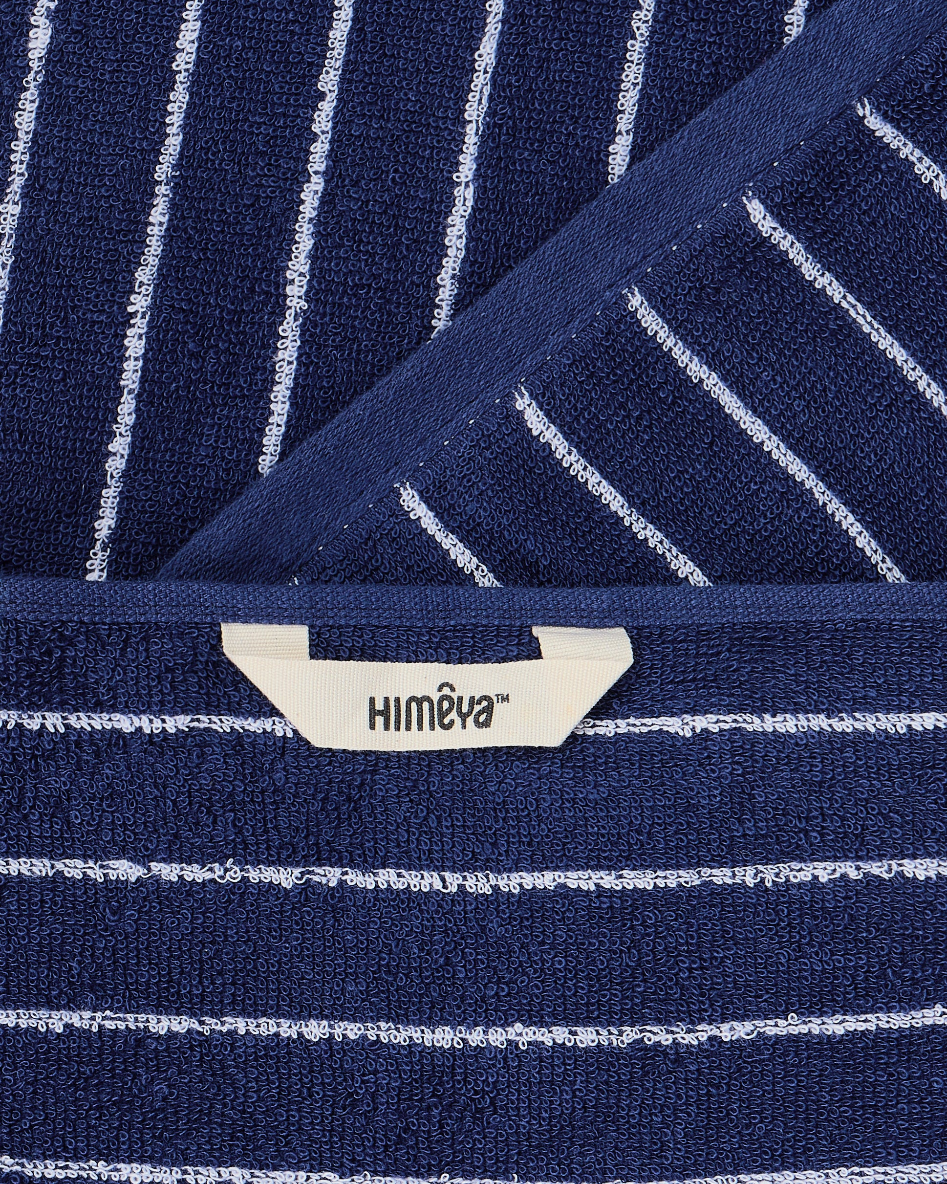Elite Pin Stripe | Bath Towel | 350 GSM | Twilight Blue