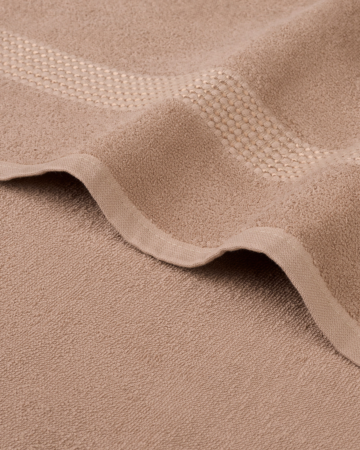 Comfort Collection | Hand Towel | 320 GSM Pack of 2 | Mocha Beige by Himeya