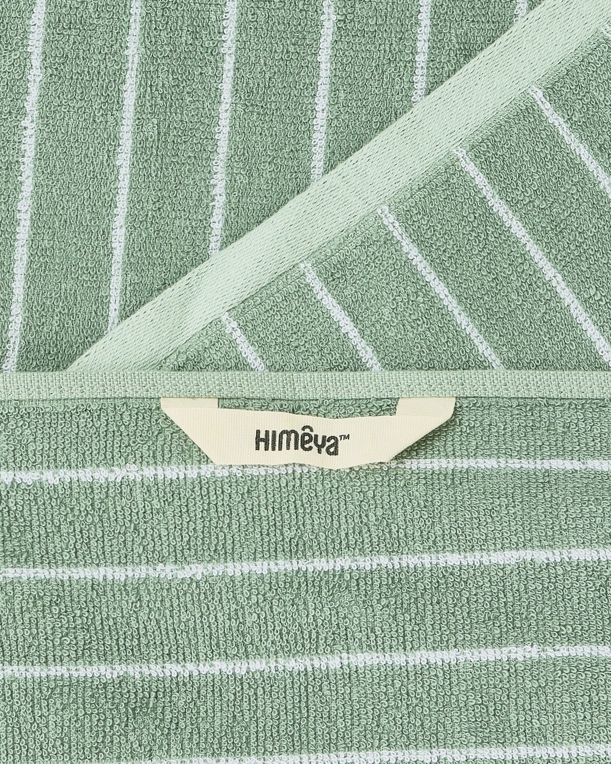 Elite Pin Stripe | Bath Towel | 350 GSM | Jade Sheen