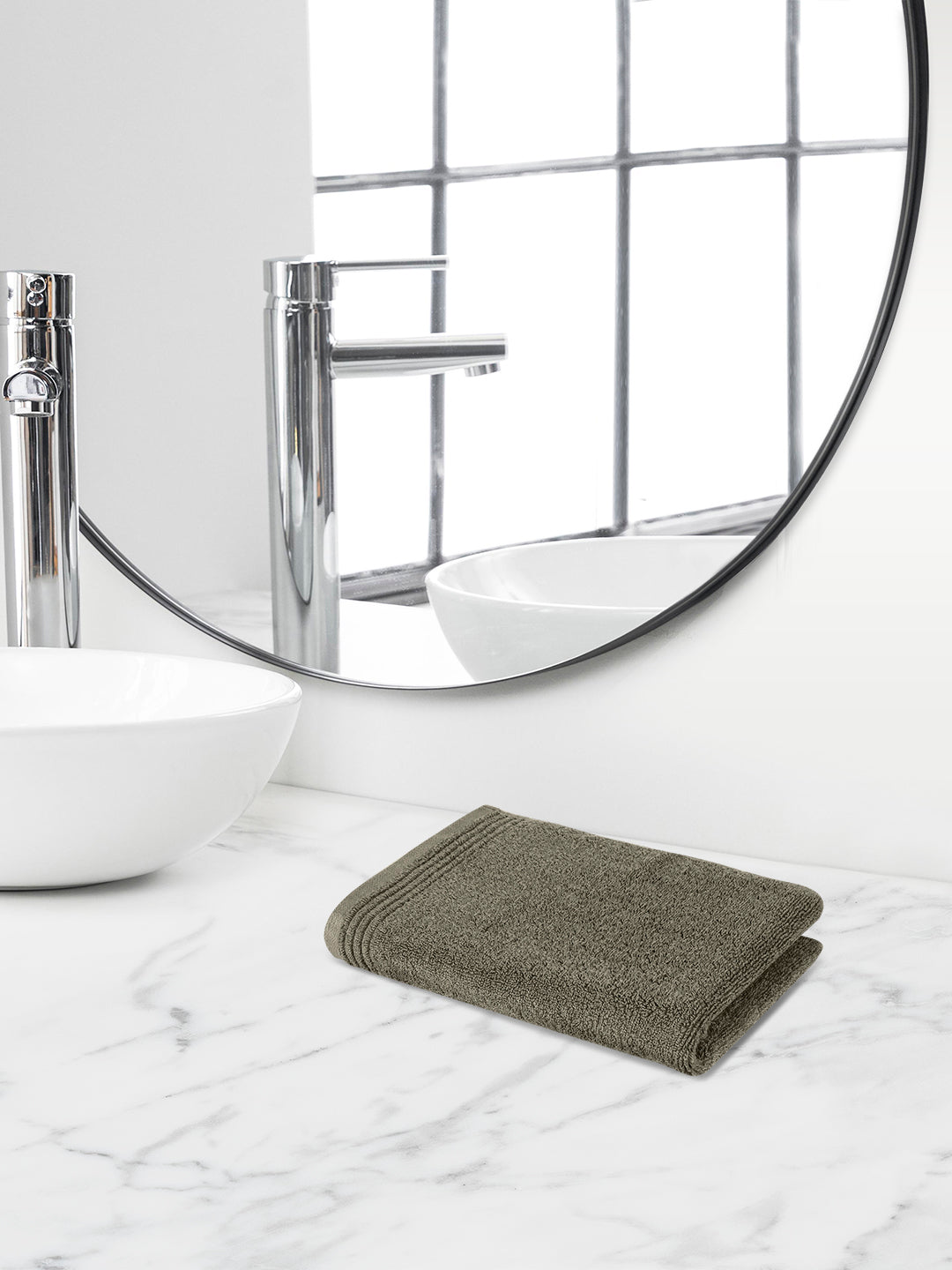 Gold Collection | Hand Towel | 600 GSM | Grizzle Grey by Himeya