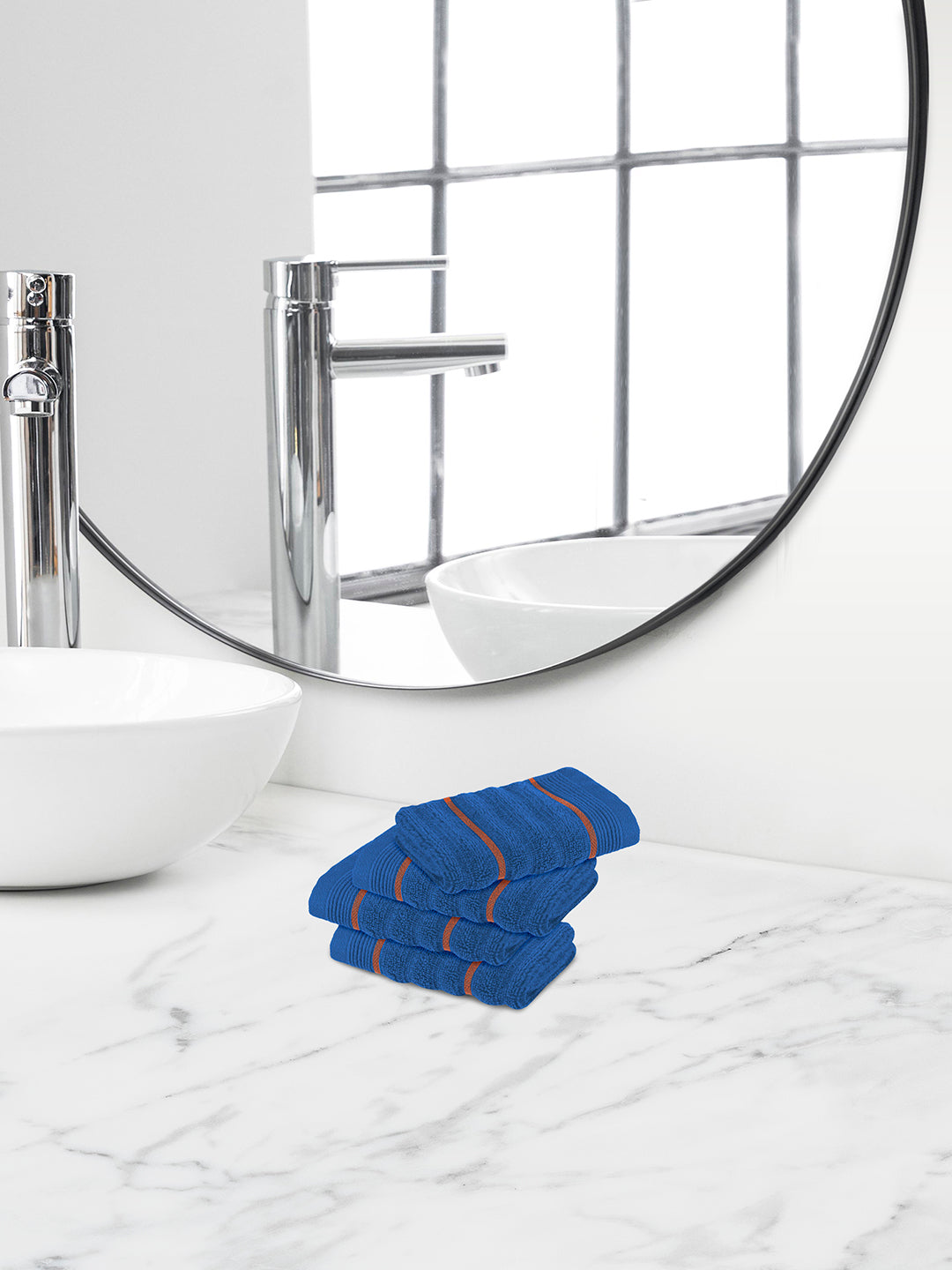 Elite Plush Quickdry Pack of 4 Face Towels