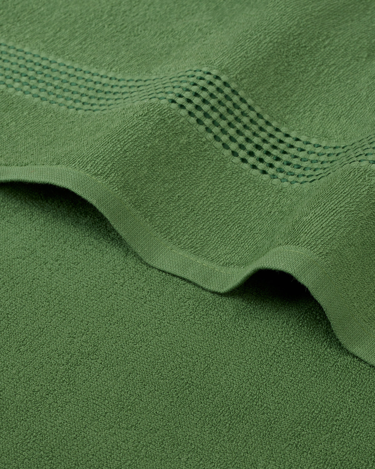 Comfort Collection | Hand Towel | 320 GSM Pack of 2 | Fern Green by Himeya