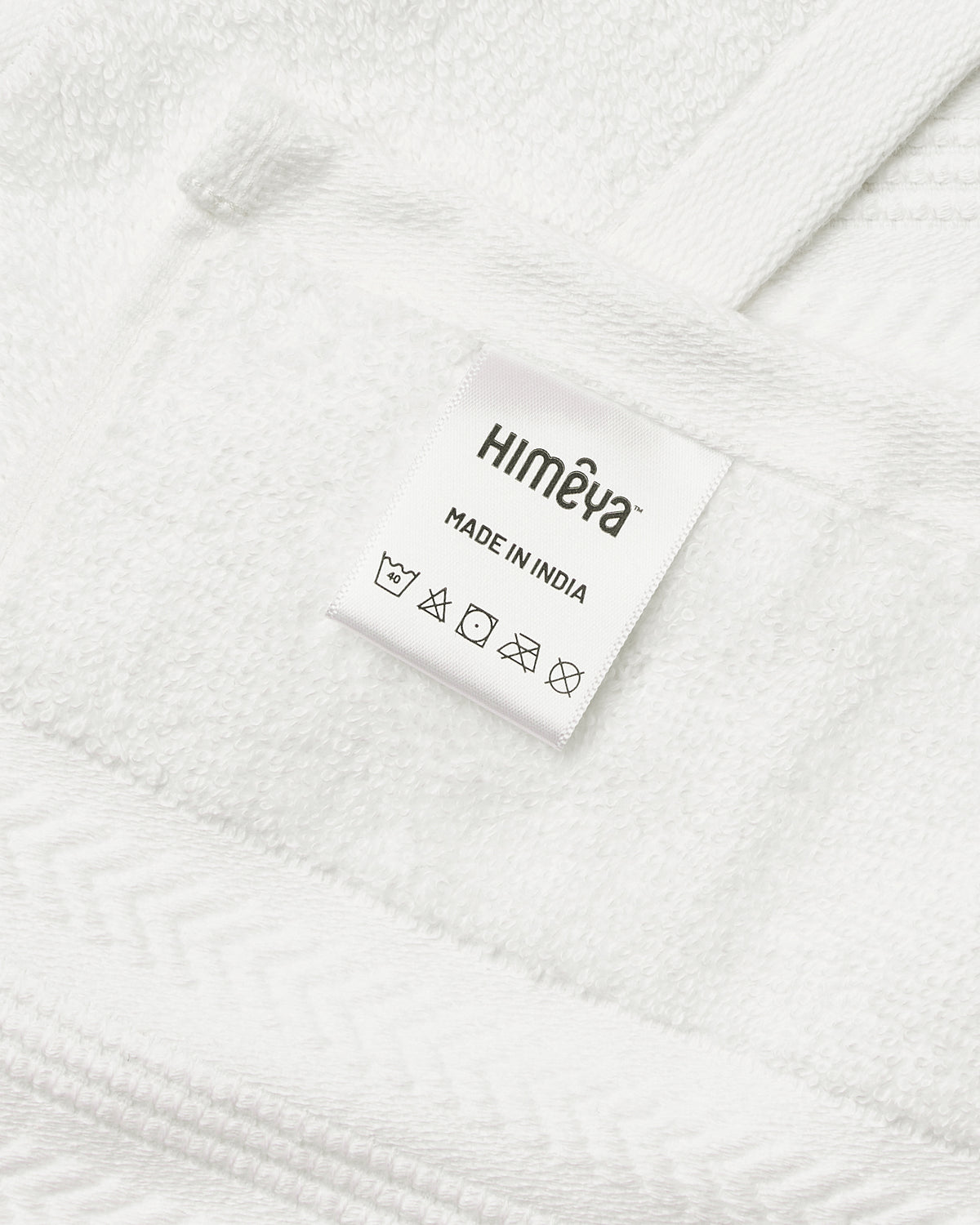 Bamboo Cotton | Bath Towel | 600 GSM | White