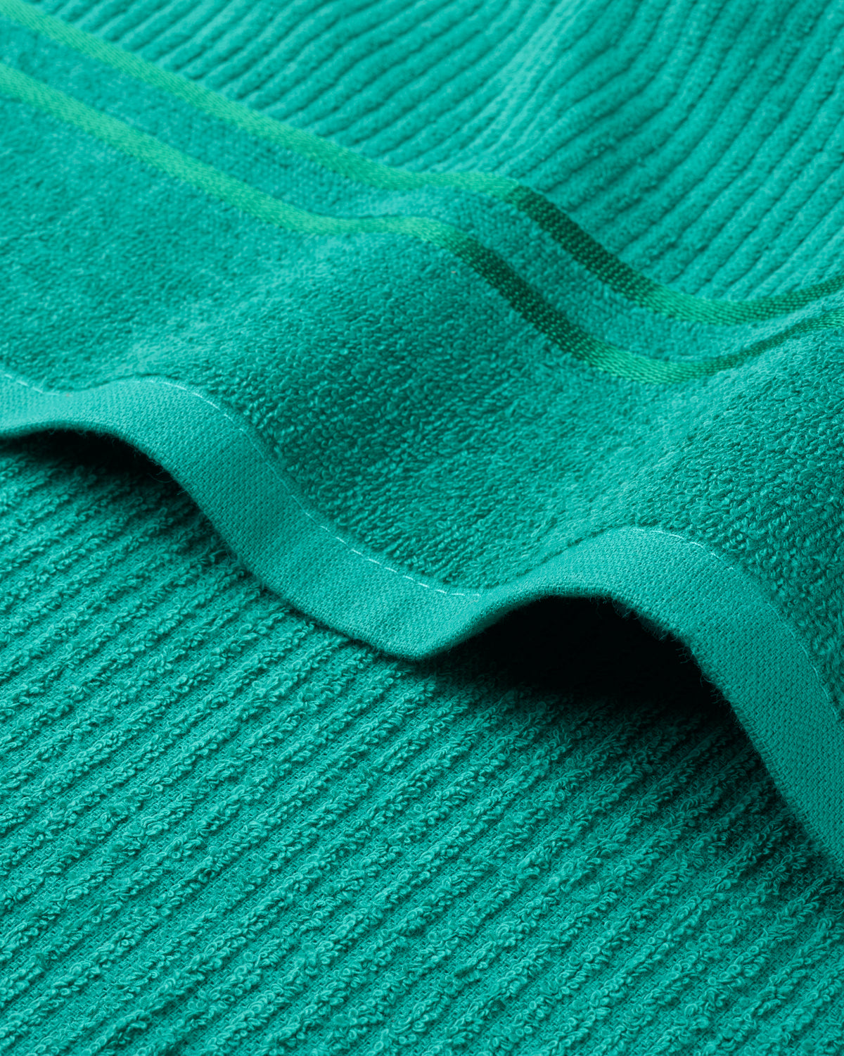 Comfort Collection | Hand Towel | 300 GSM(Pack of 2)| Emerald Green