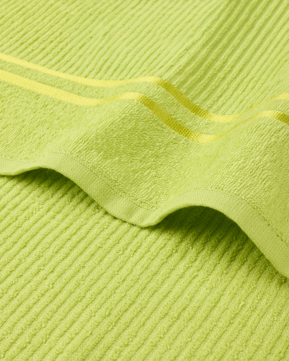Comfort Collection | Hand Towel | 300 GSM(Pack of 2) | Lime Green by Himeya