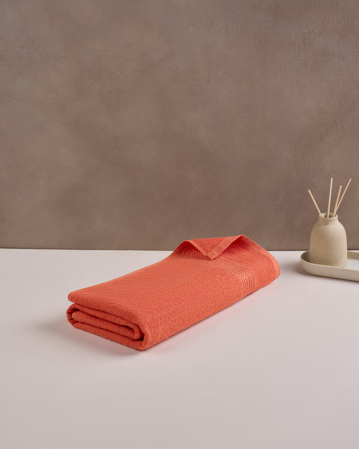 Comfort Collection | Bath Towel | 320 GSM | Sunset Orange by Himeya