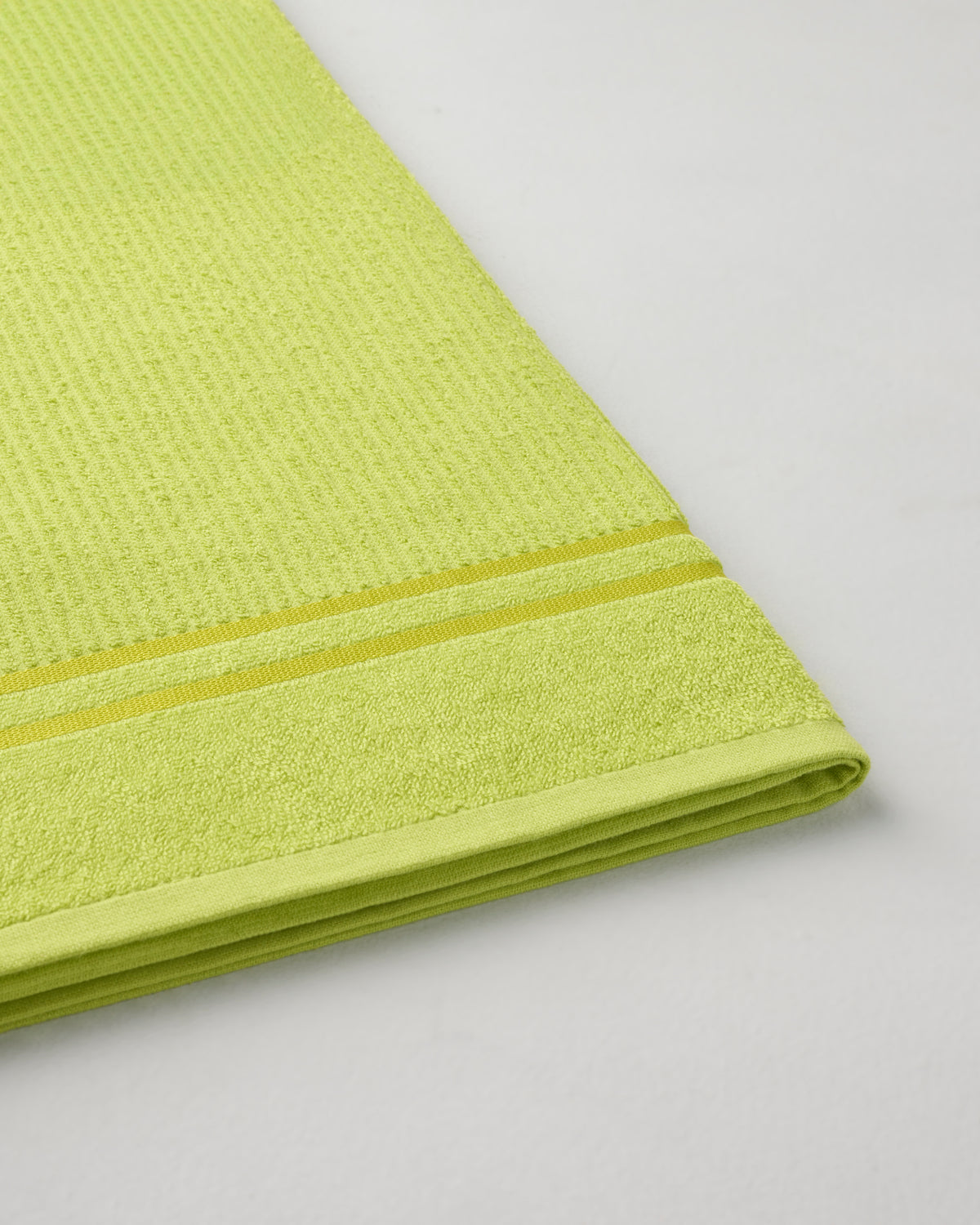Comfort Collection | Hand Towel | 300 GSM(Pack of 2) | Lime Green by Himeya