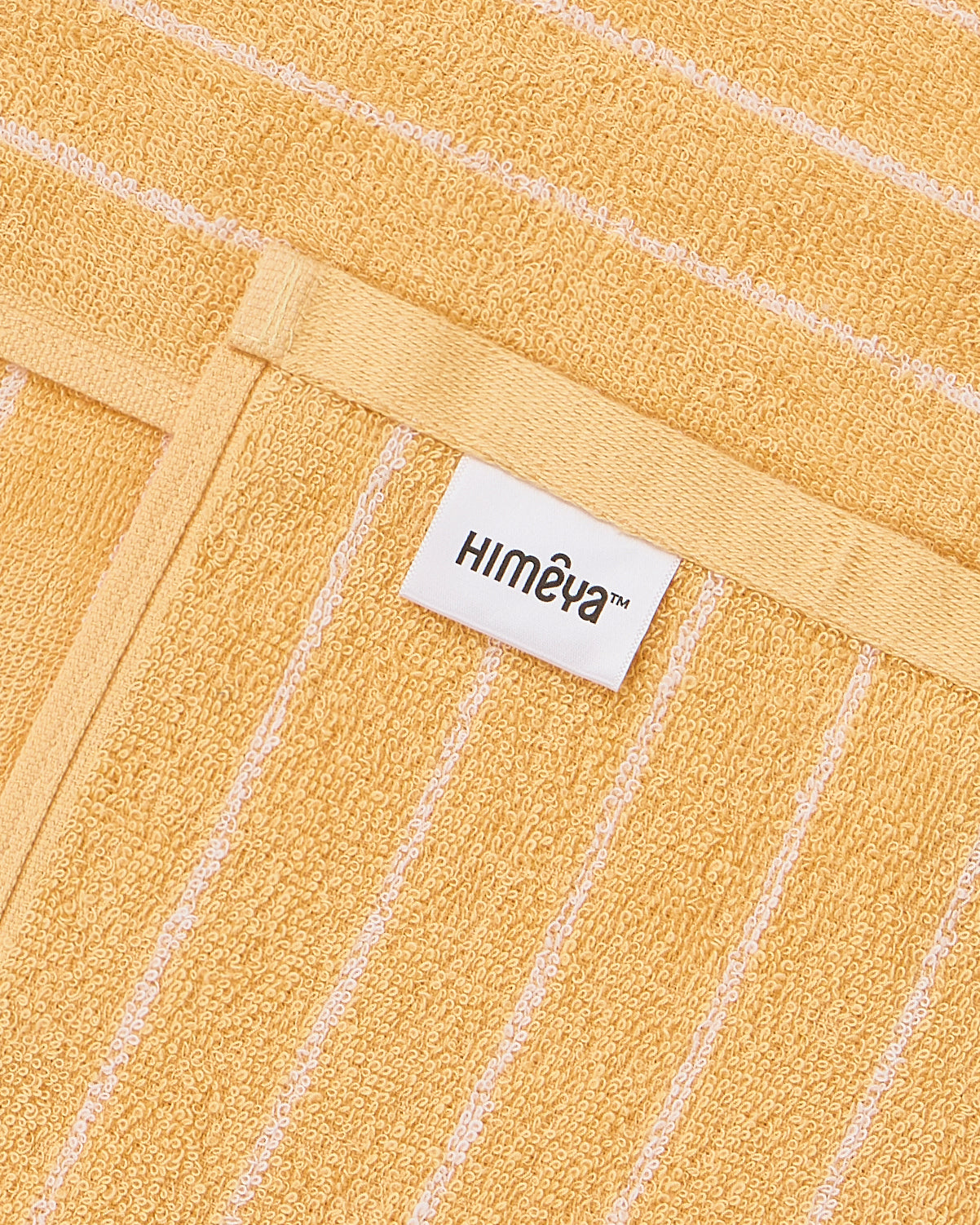 Elite Pin Stripe | Bath Towel | 350 GSM | Gold Cream