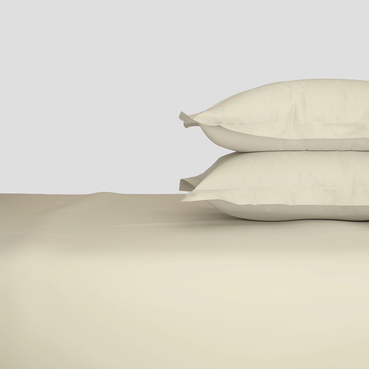 The Gold Collection | King Bedsheet Set | 300 TC Cotton | Pearl Almond