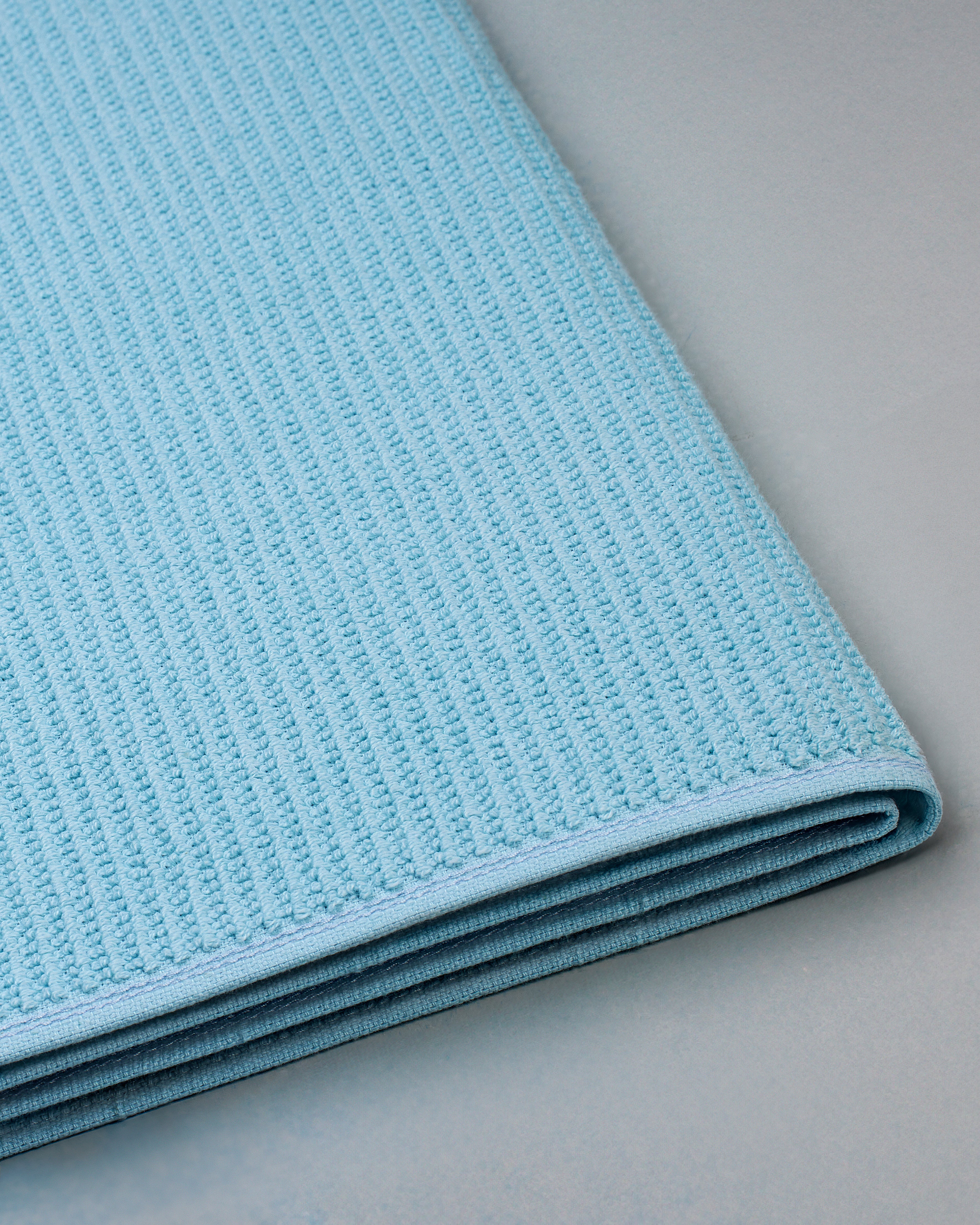 Comfort Collection, Waffle Grid | Bath Towel | 360 GSM 100% Cotton - Misty Blue by Himeya