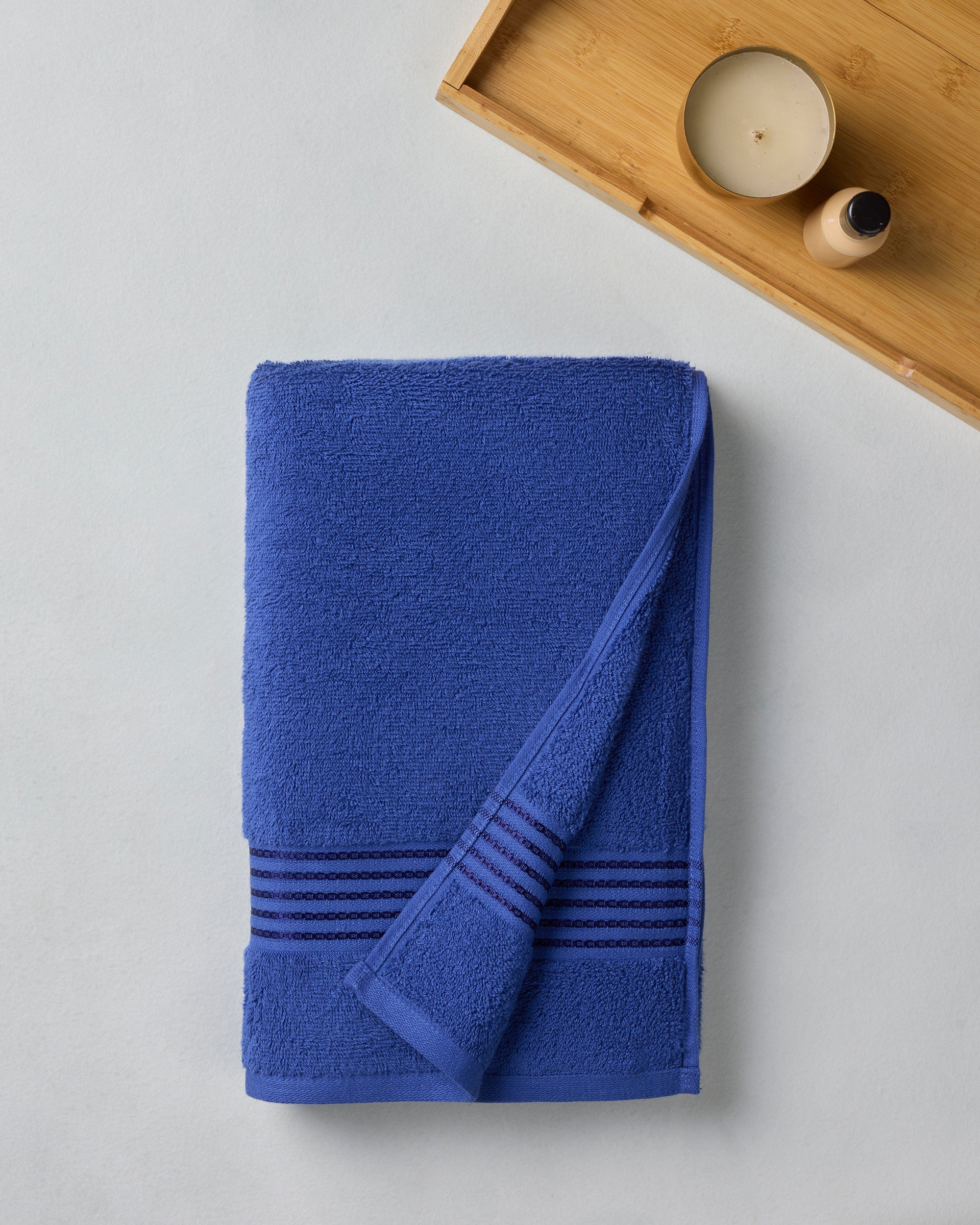 The Elite Collection | Bath Towel large | 500 GSM | Penn Blue
