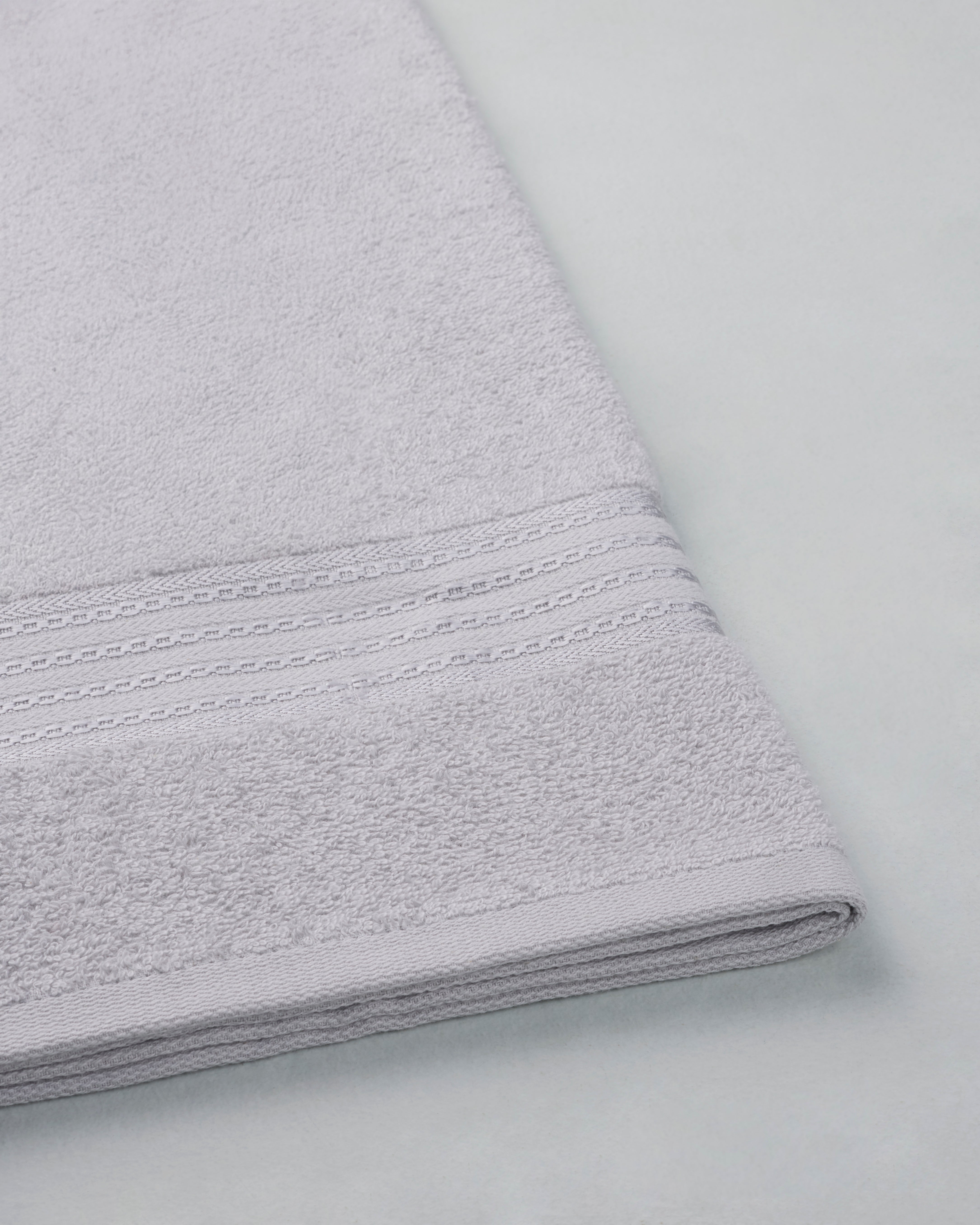 Classic Cotton|Bath Towel|380 GSM - Grey - Himeya