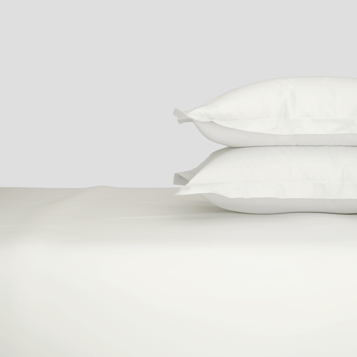 The Gold Collection | King Bedsheet Set | 300 TC Cotton | Moon White