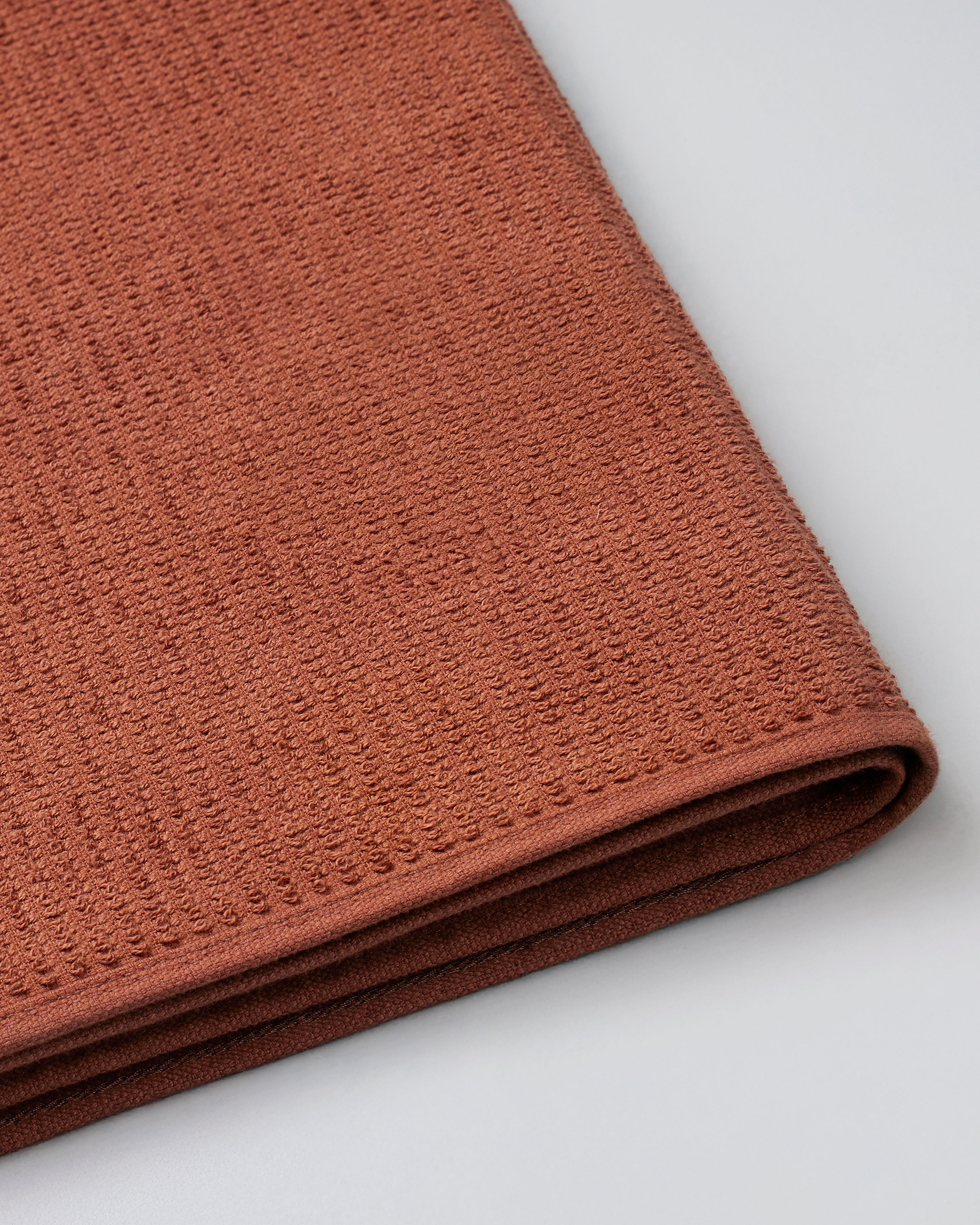 Comfort Collection, Waffle Grid | Bath Towel | 360 GSM 100% Cotton - Walnut Brown by Himeya