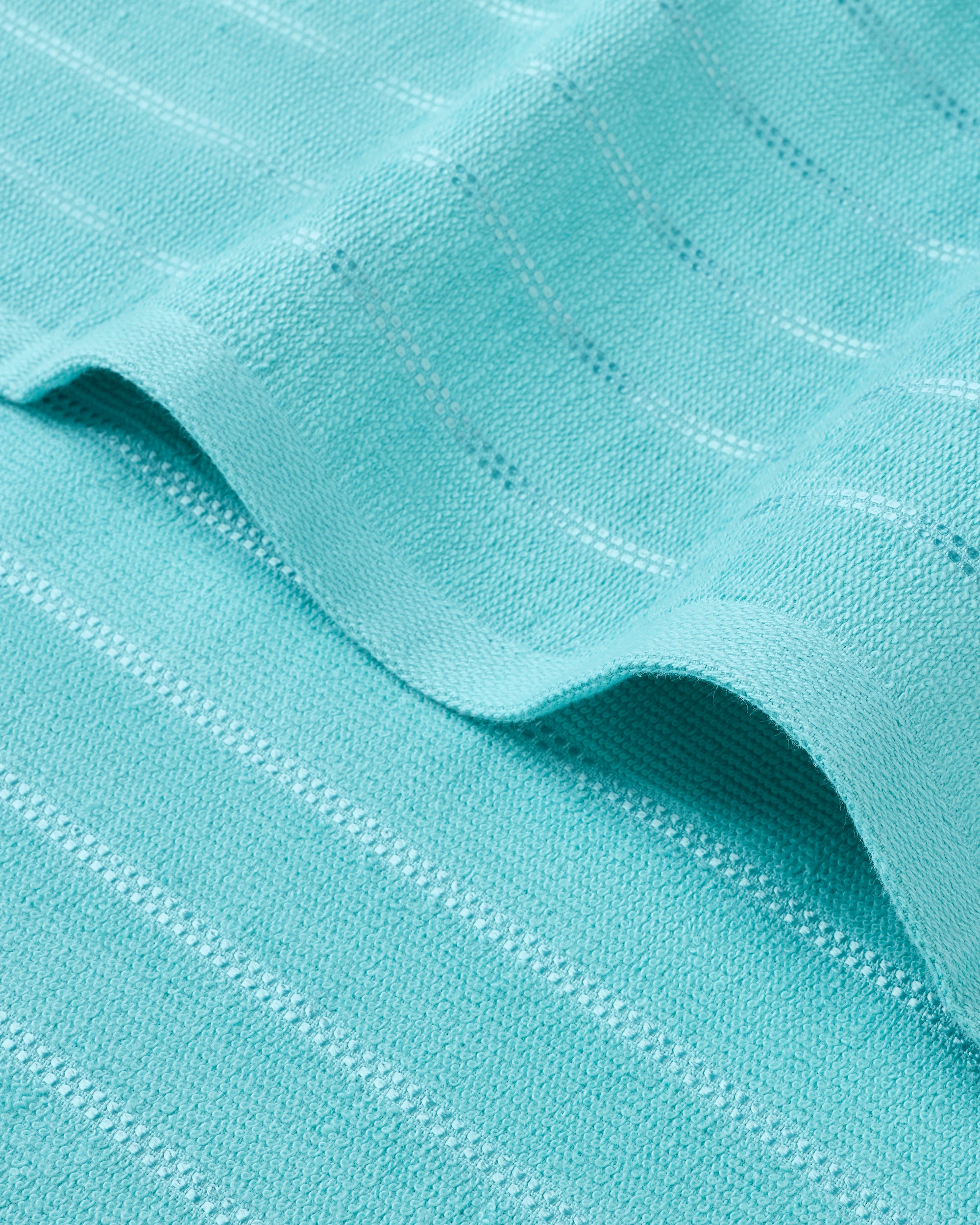 Comfort Pearl Stripe | Bath Towel | 300 GSM | Tropical Turquoise