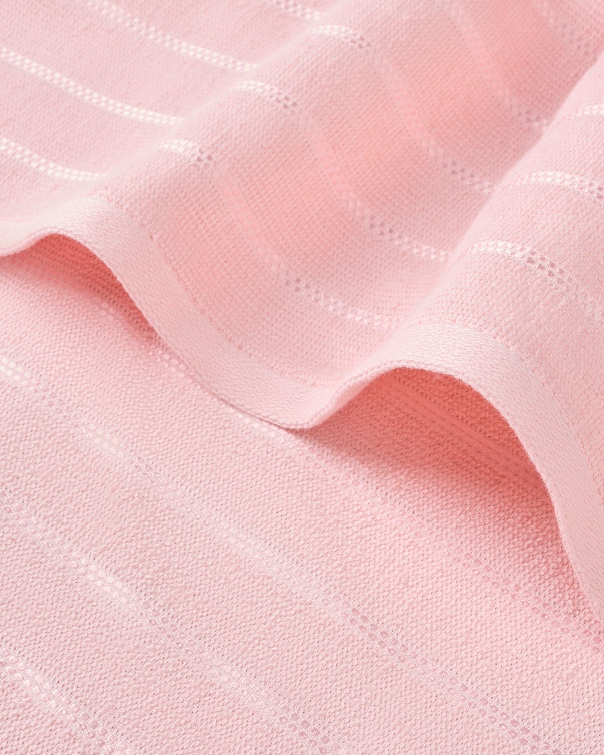 Comfort Pearl Stripe | Bath Towel | 300 GSM | Poppy Peach