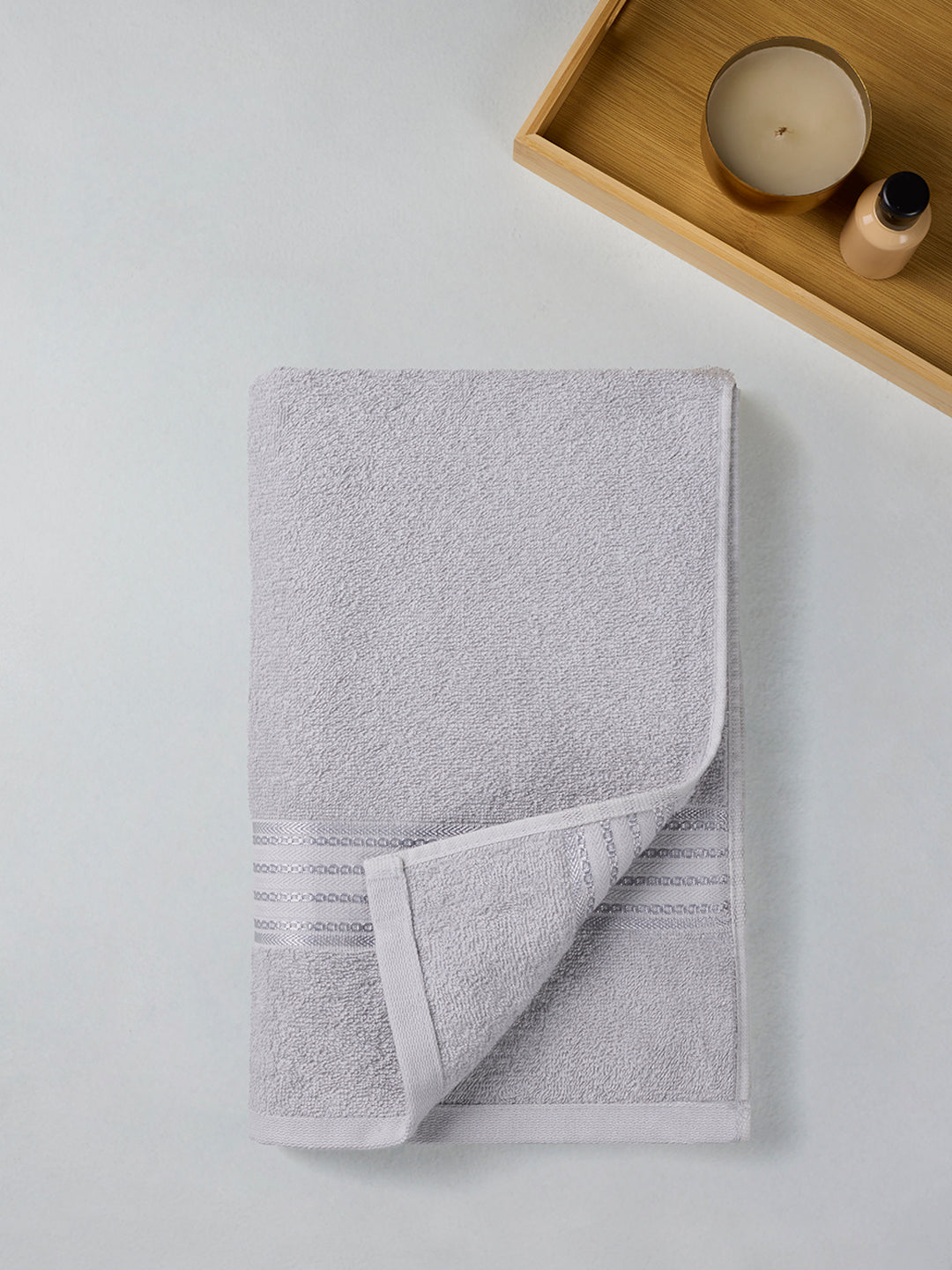 Classic Cotton | Bath Towel | 380 GSM | Grey