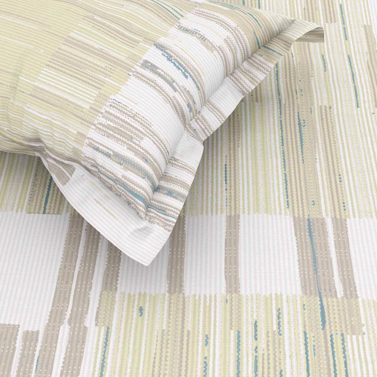 The Gold Collection | King Bedsheet Set | 300 TC Cotton | Light Sand