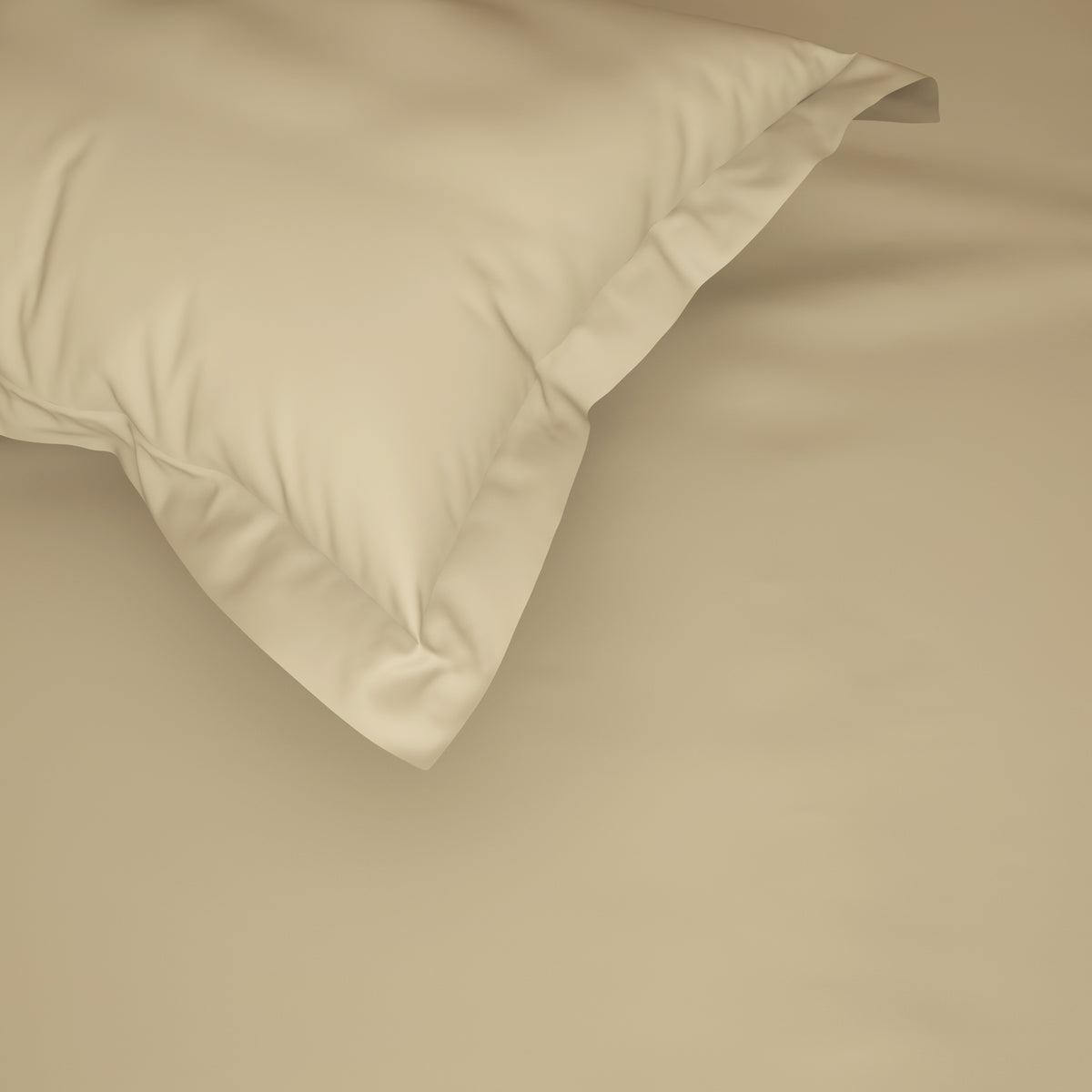 The Gold Collection | King Bedsheet Set | 300 TC Cotton | Light Sand