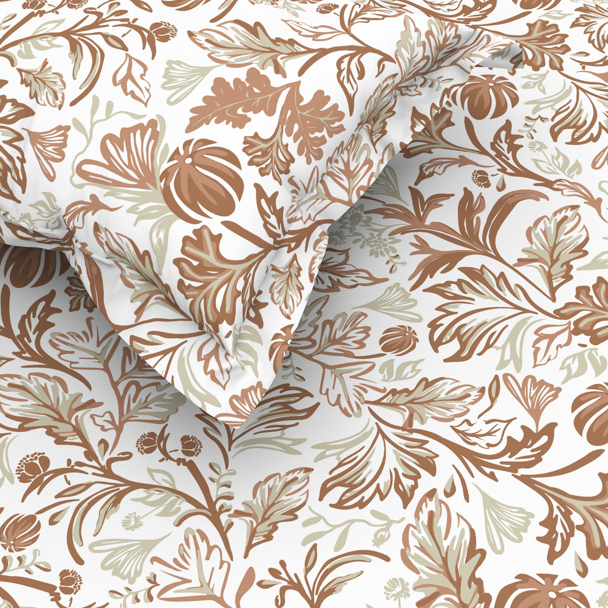 The Elite Collection | King Bedsheet Set | 180 TC Cotton | Gold Rust