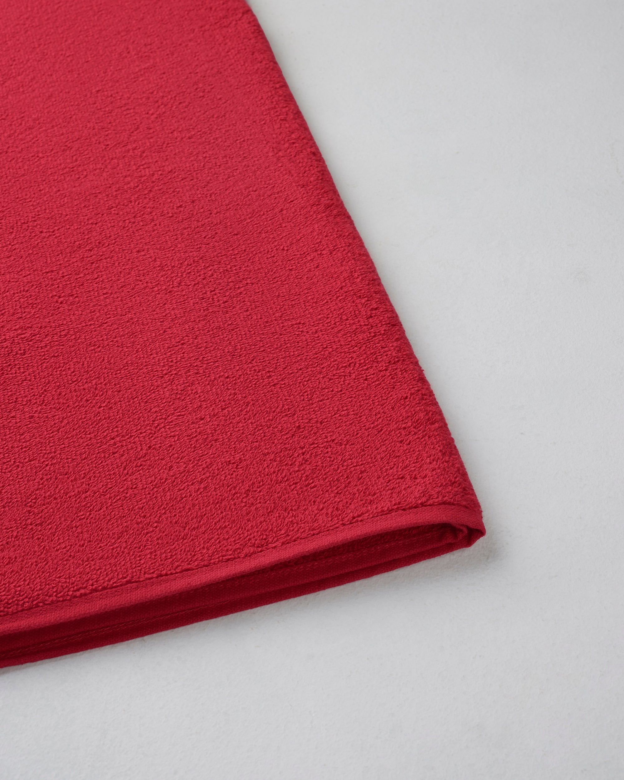 The Elite Collection | Bath Towel | 500 GSM | Carmine Red