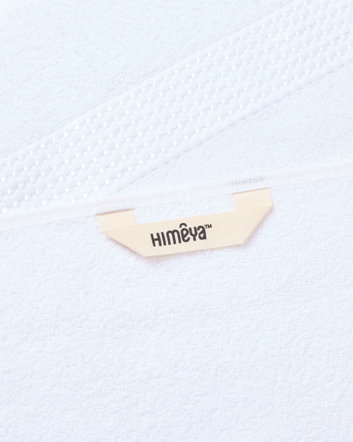 Comfort Collection | Hand Towel | 320 GSM Pack of 2 | Dreamy White by Himeya