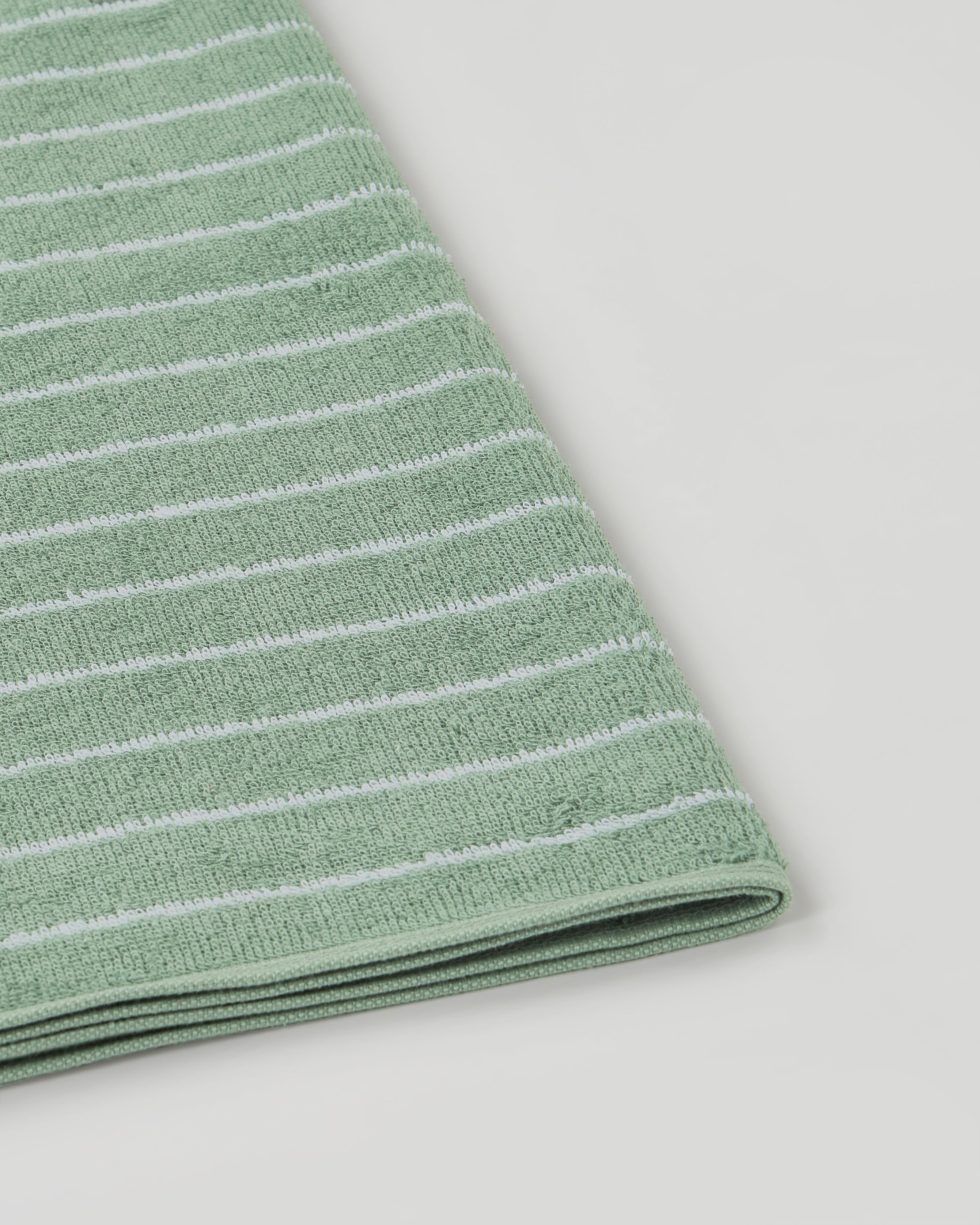 Elite Pin Stripe | Bath Towel | 350 GSM | Jade Sheen