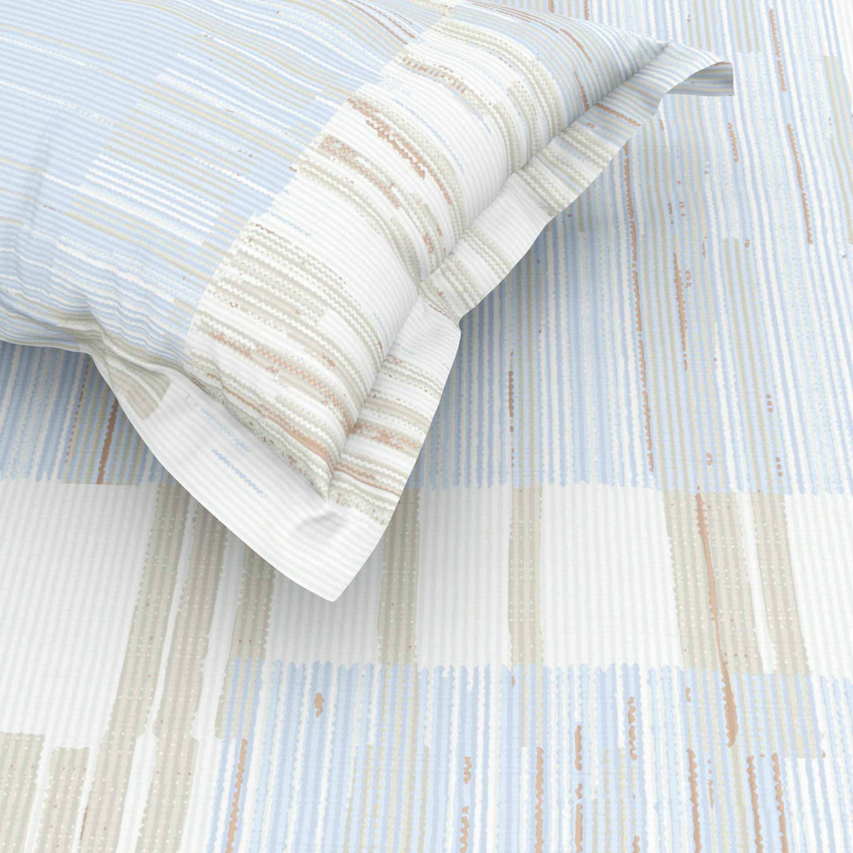 The Gold Collection | King Bedsheet Set | 300 TC Cotton | Blue