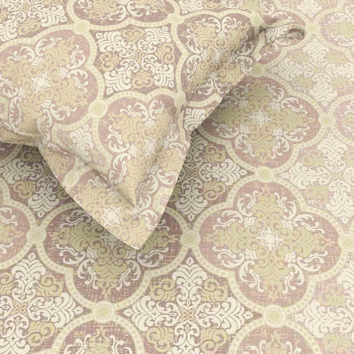 The Gold Collection | King Bedsheet Set | 300 TC Cotton | Castle Bronze