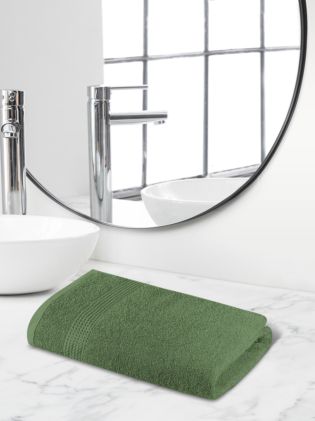 Comfort Collection, Daily Lite | Bath Towel | 320 GSM - Fern Green by Himeya