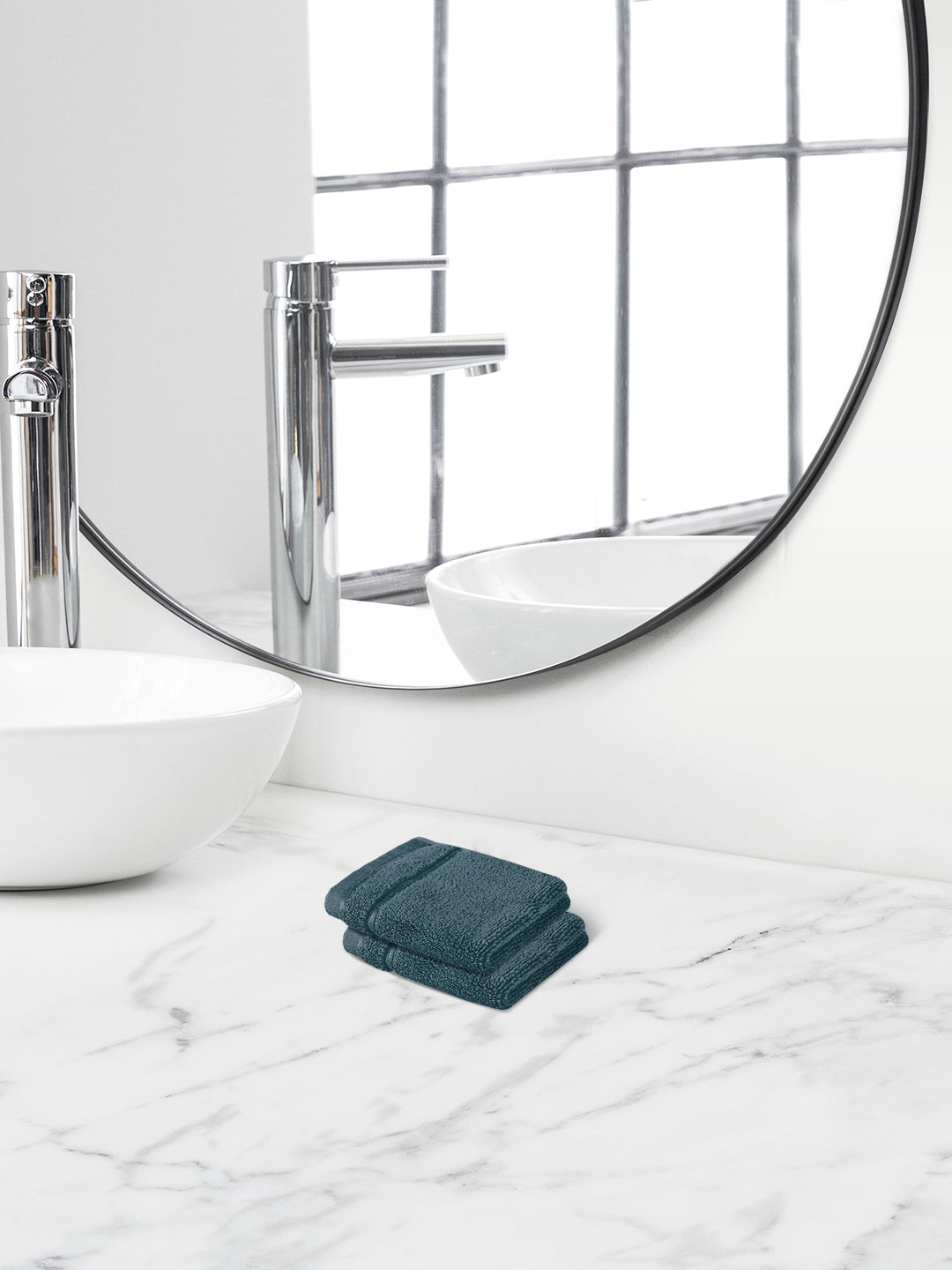 Gold Super Plush Pack of 2 Face Towels
