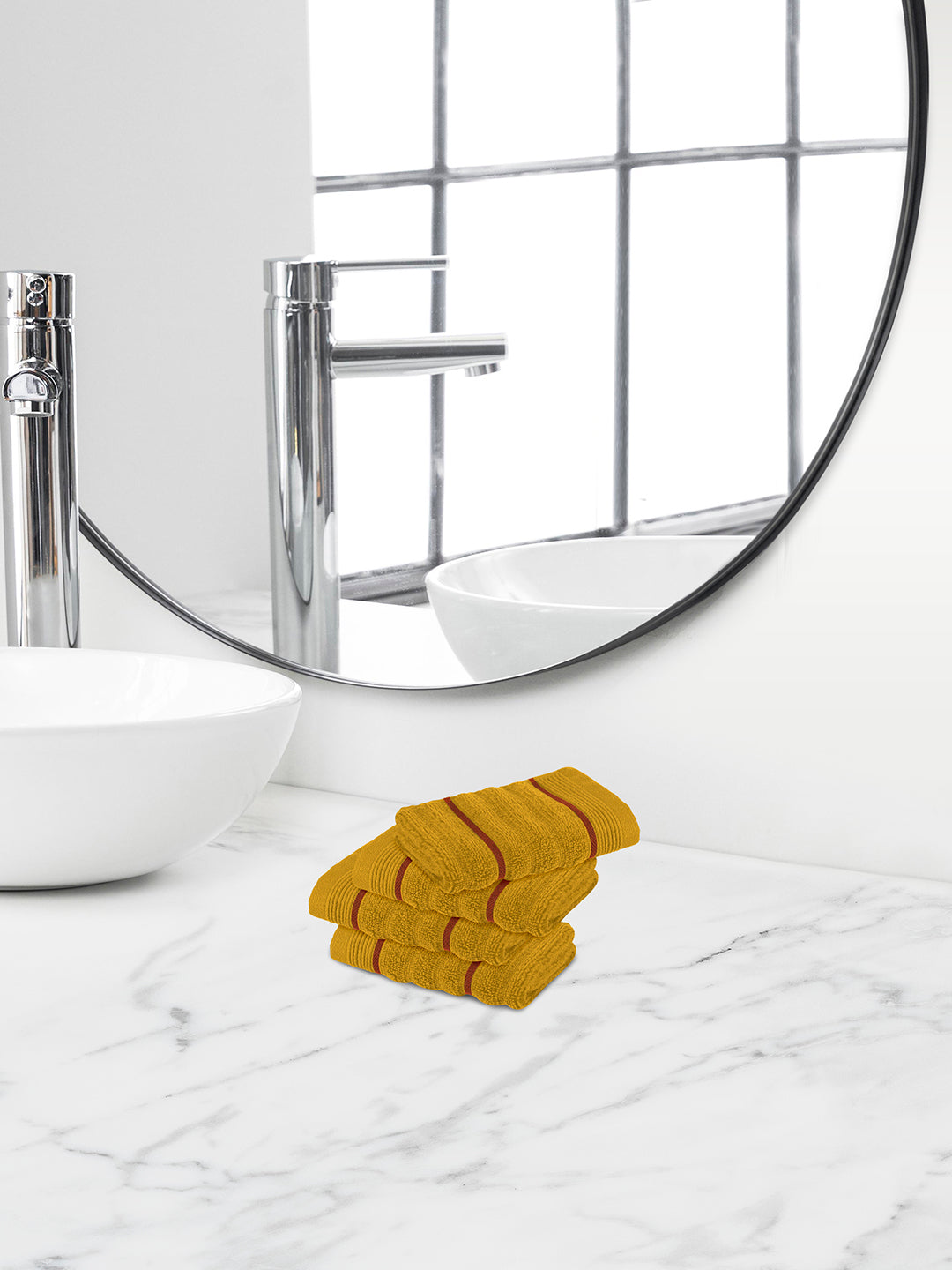 Elite Plush Quickdry Pack of 4 Face Towels