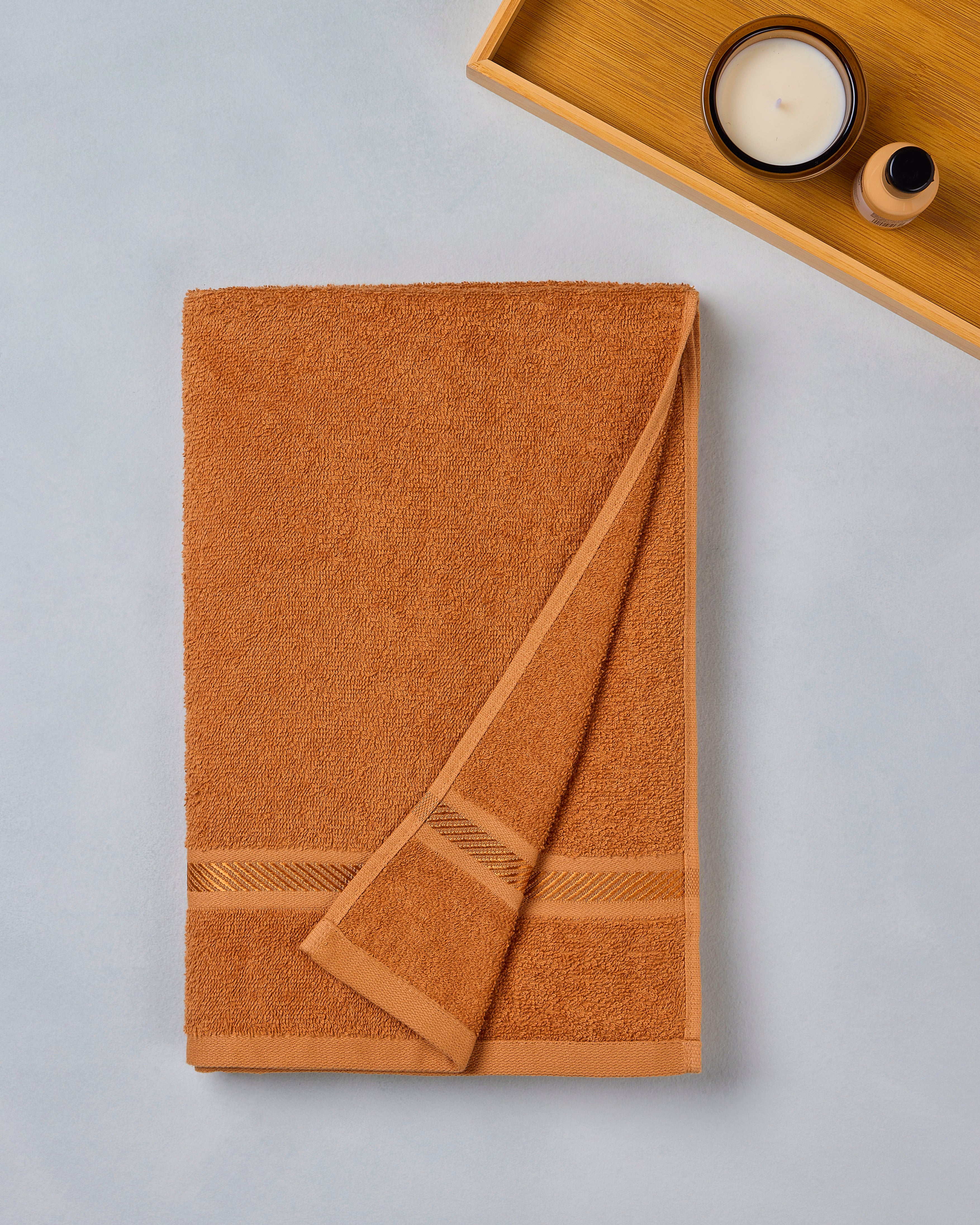 Comfort Aero Cotton | Bath Towel | 350 GSM | Corn Husk