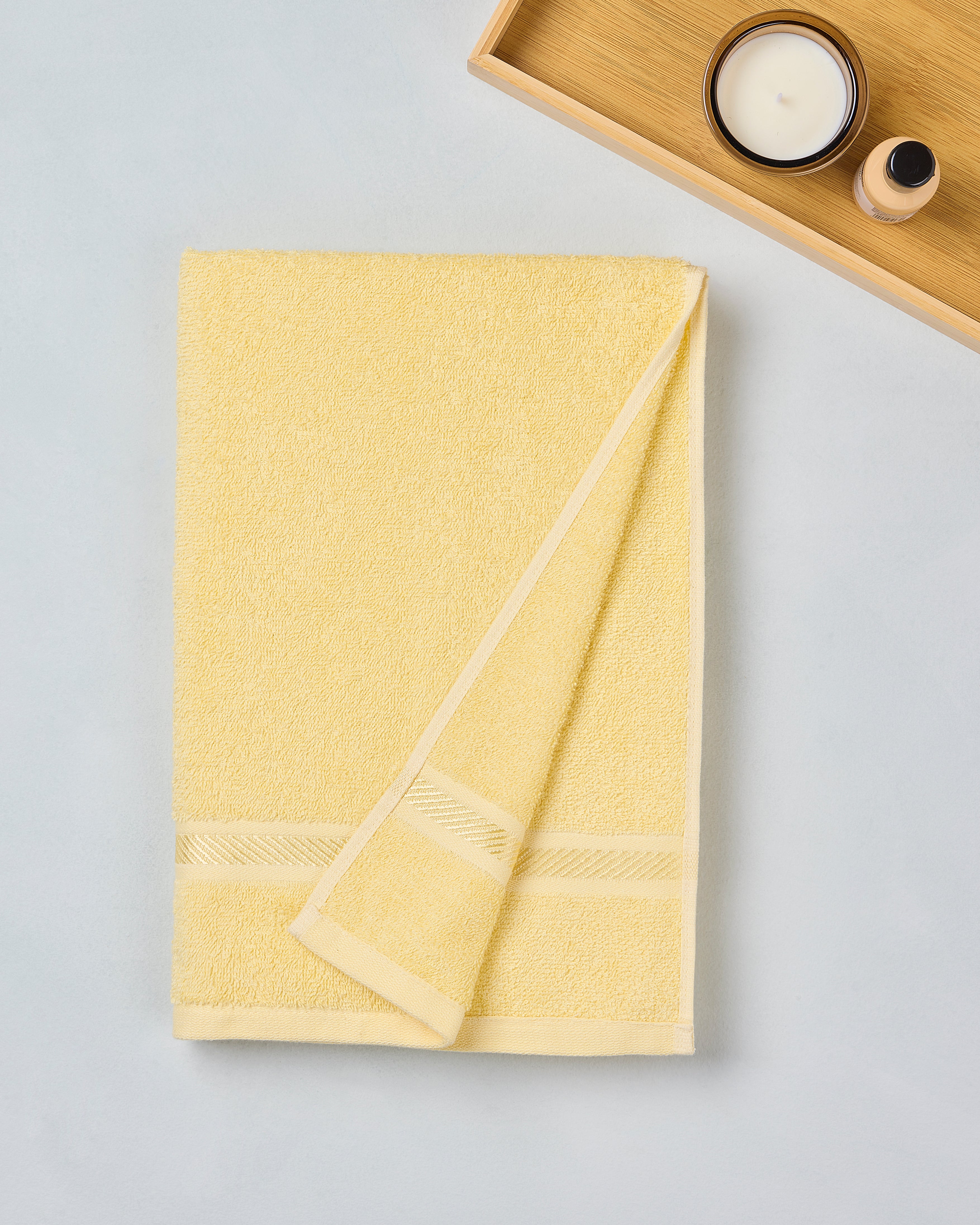 Comfort Aero Cotton | Bath Towel | 350 GSM | Banana Frappe