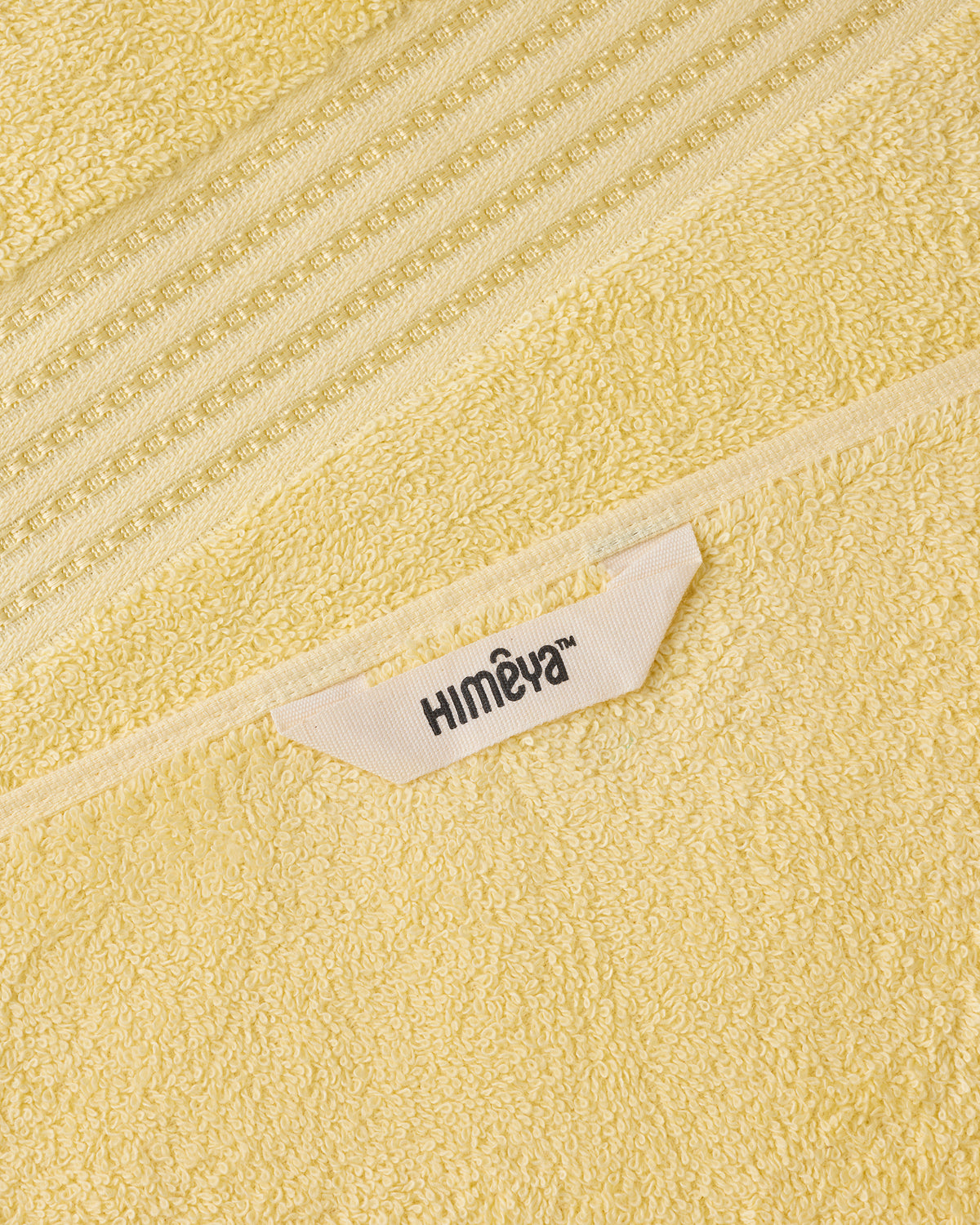 The Elite Collection | Bath Towel | 500 GSM | Butter Yellow