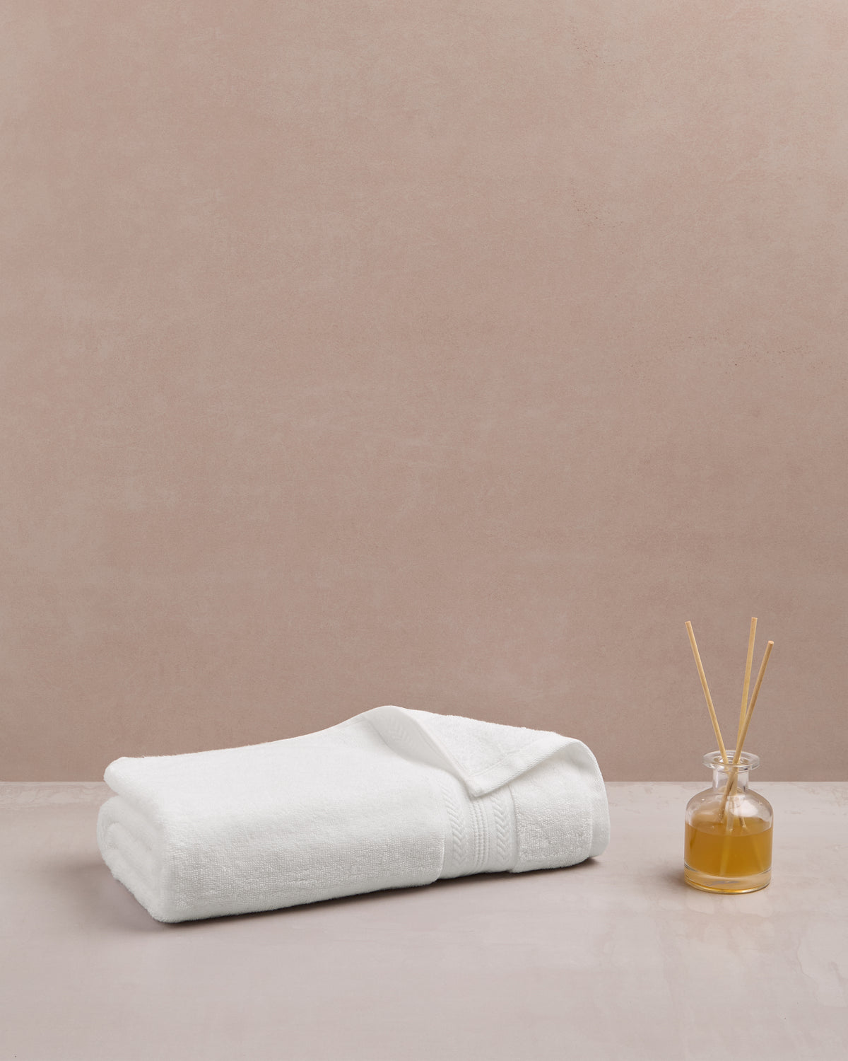 Bamboo Cotton | Bath Towel | 600 GSM | White