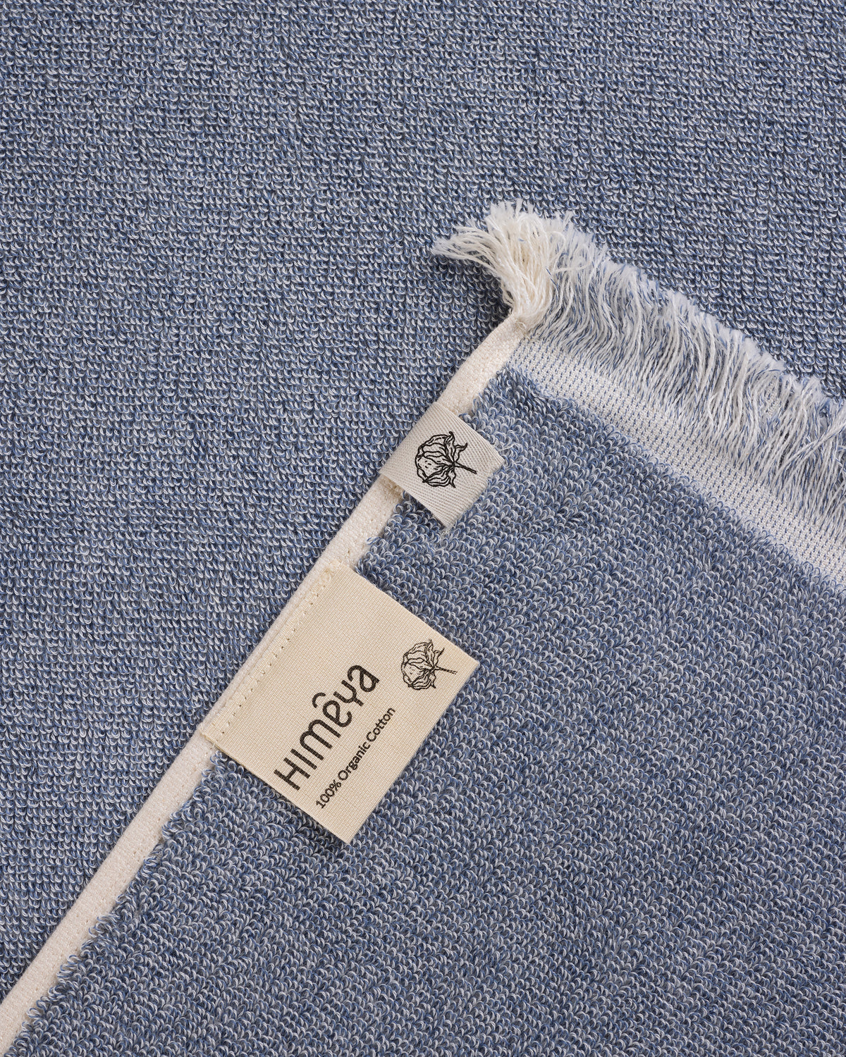 Exclusive | Bath Towel | Cotton 500 GSM | Vintage Indigo by Himeya