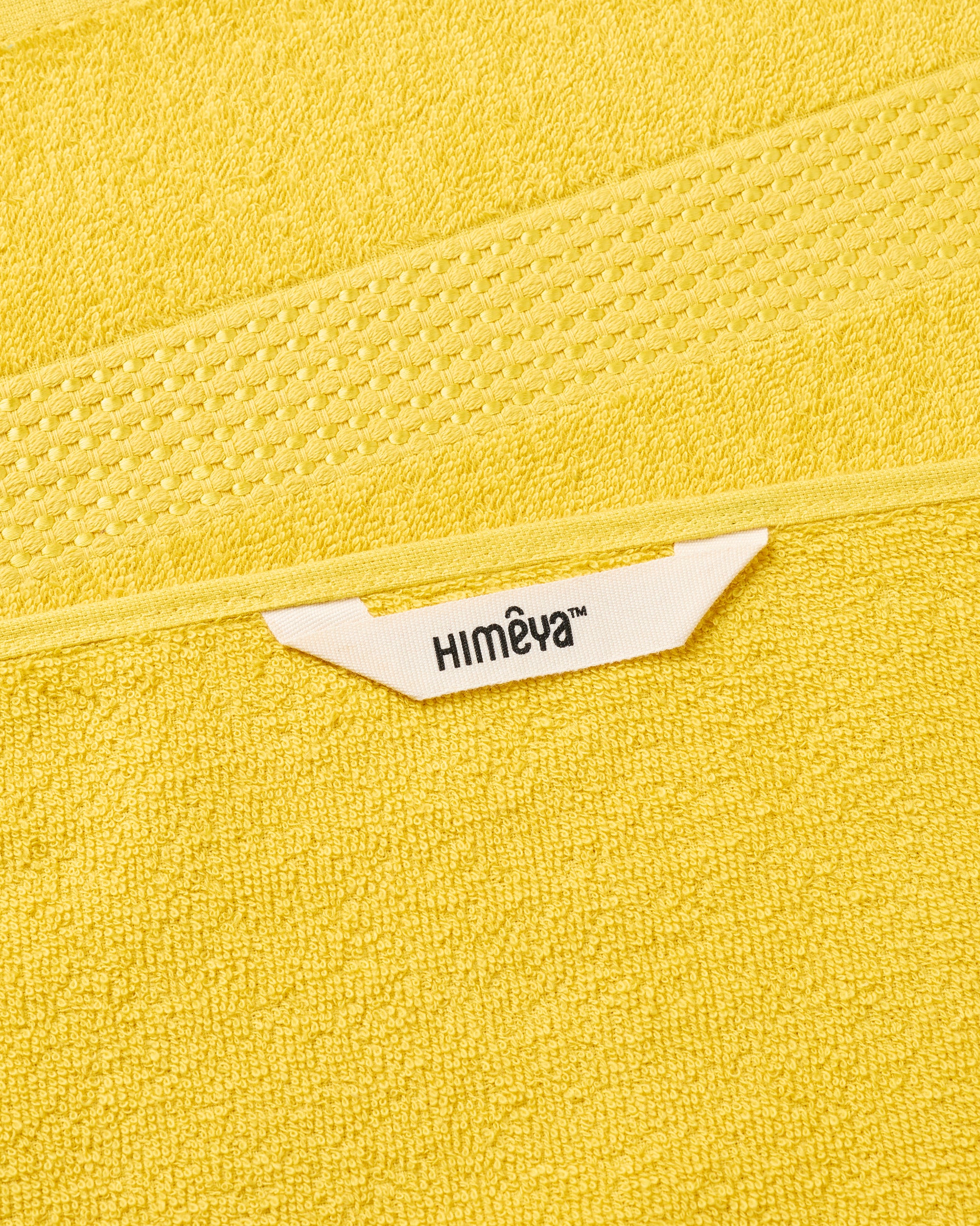 Comfort Collection, Daily Lite | Bath Towel | 320 GSM - Amber Yellow by Himeya