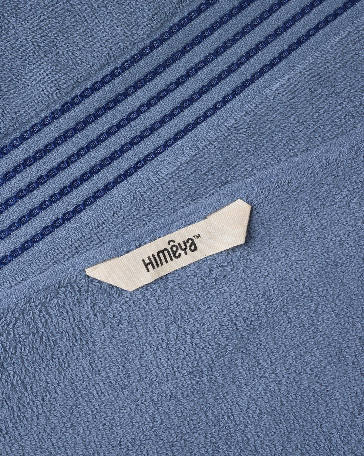 The Elite Collection | Bath Towel | 500 GSM | Space Blue