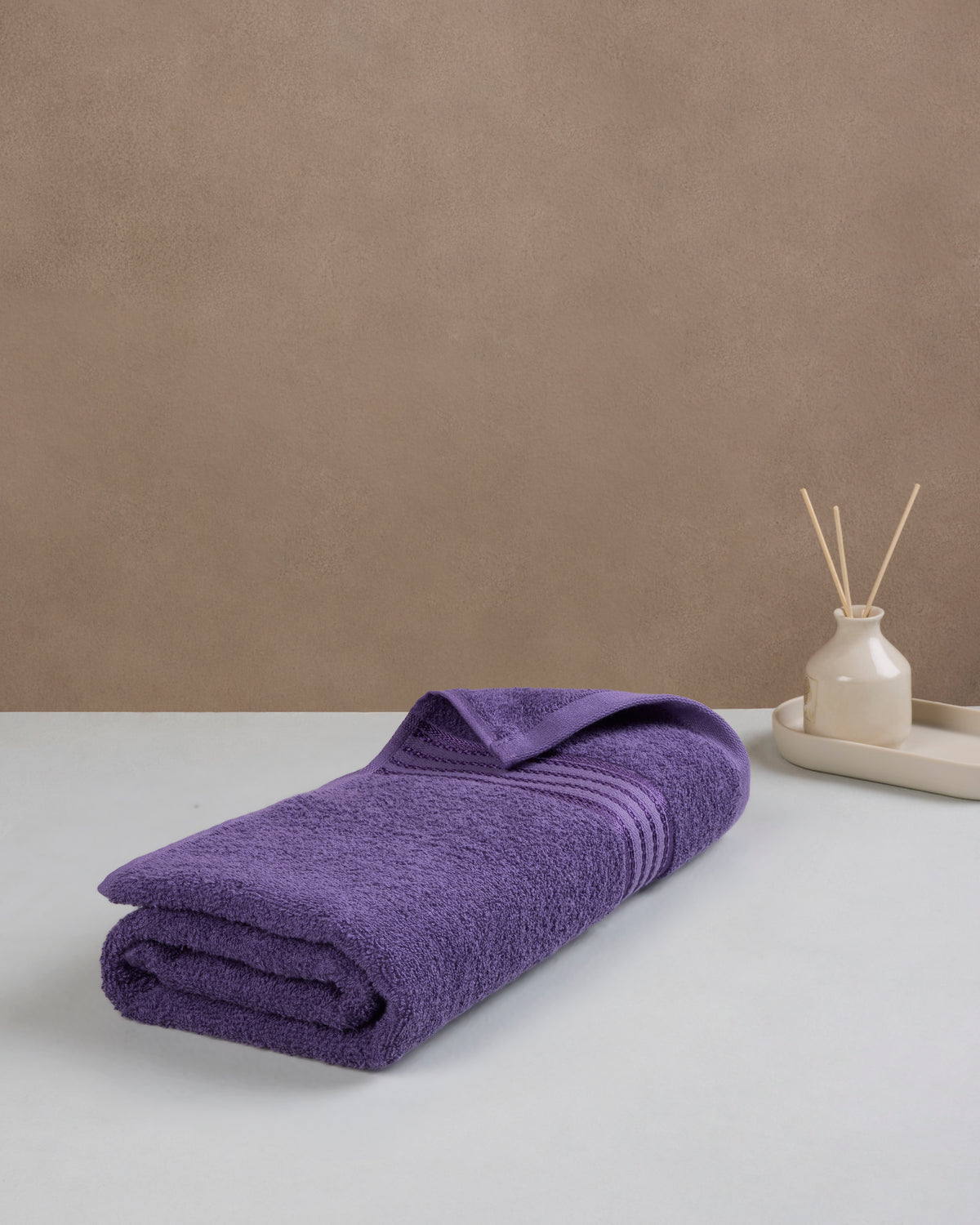 Classic Cotton | Bath Towel | 380 GSM | Matt Purple