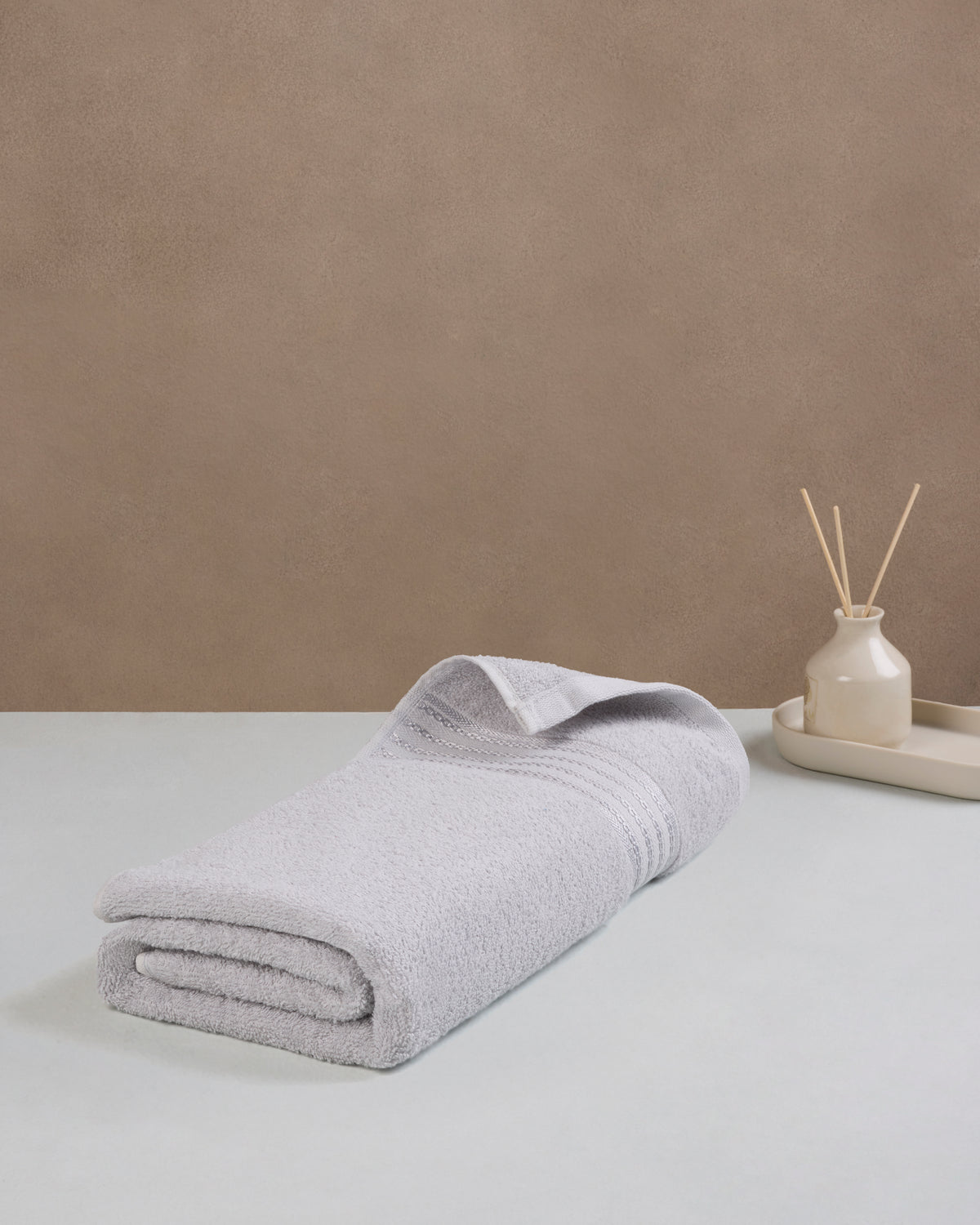 Classic Cotton | Bath Towel | 380 GSM | Grey