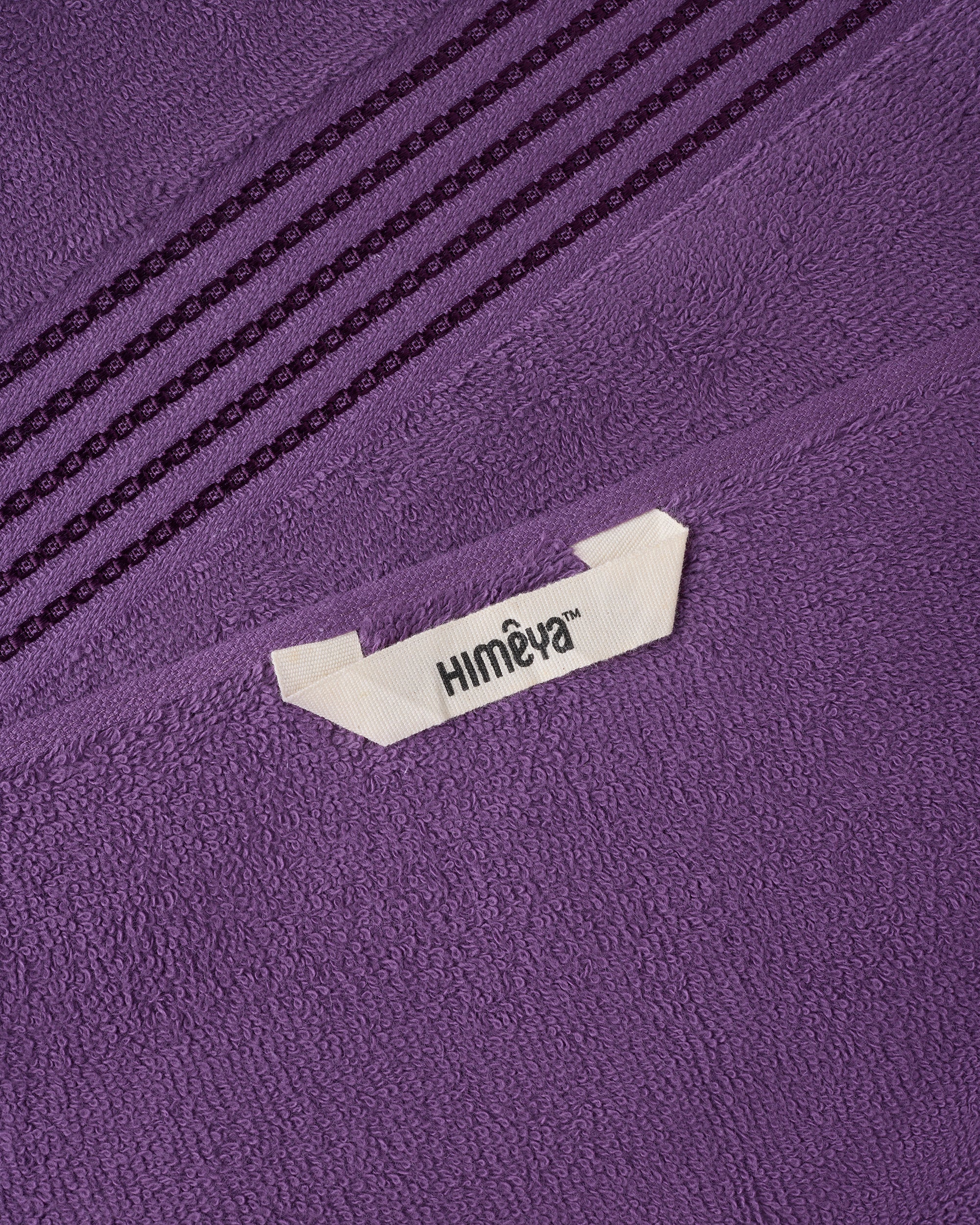 Himeya Elite Regal 500 GSM Bath Towel - Midnight Purple