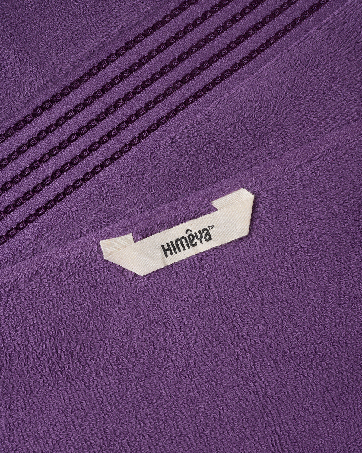The Elite Collection | Bath Towel | 500 GSM | Midnight Purple