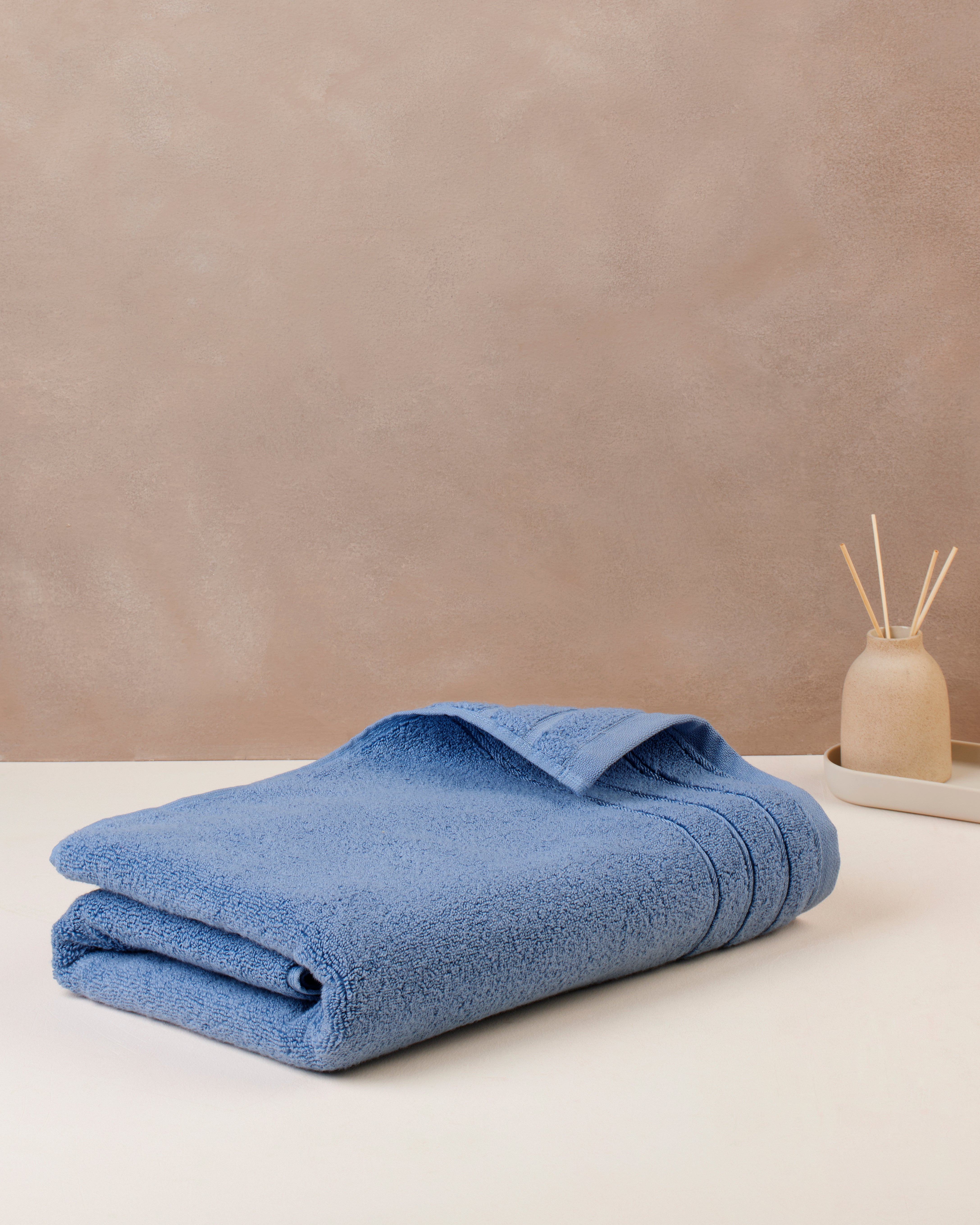Gold Collection | Bath Towel | 650 GSM | Slate Blue by Himeya