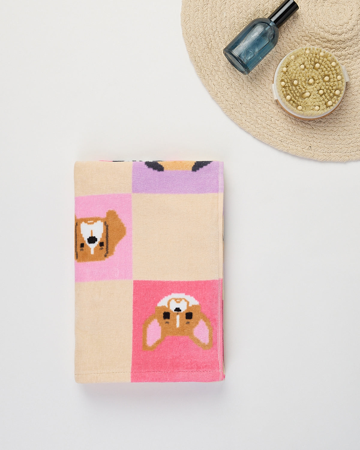 The Play Collection | Bath Towel | 350 GSM Cotton | Paw Wow