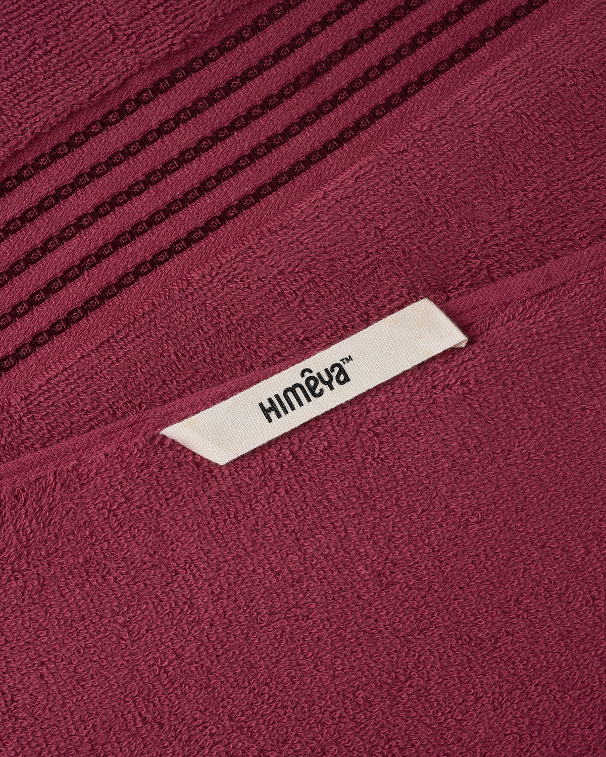 The Elite Collection | Bath Towel | 500 GSM | Merlot Red
