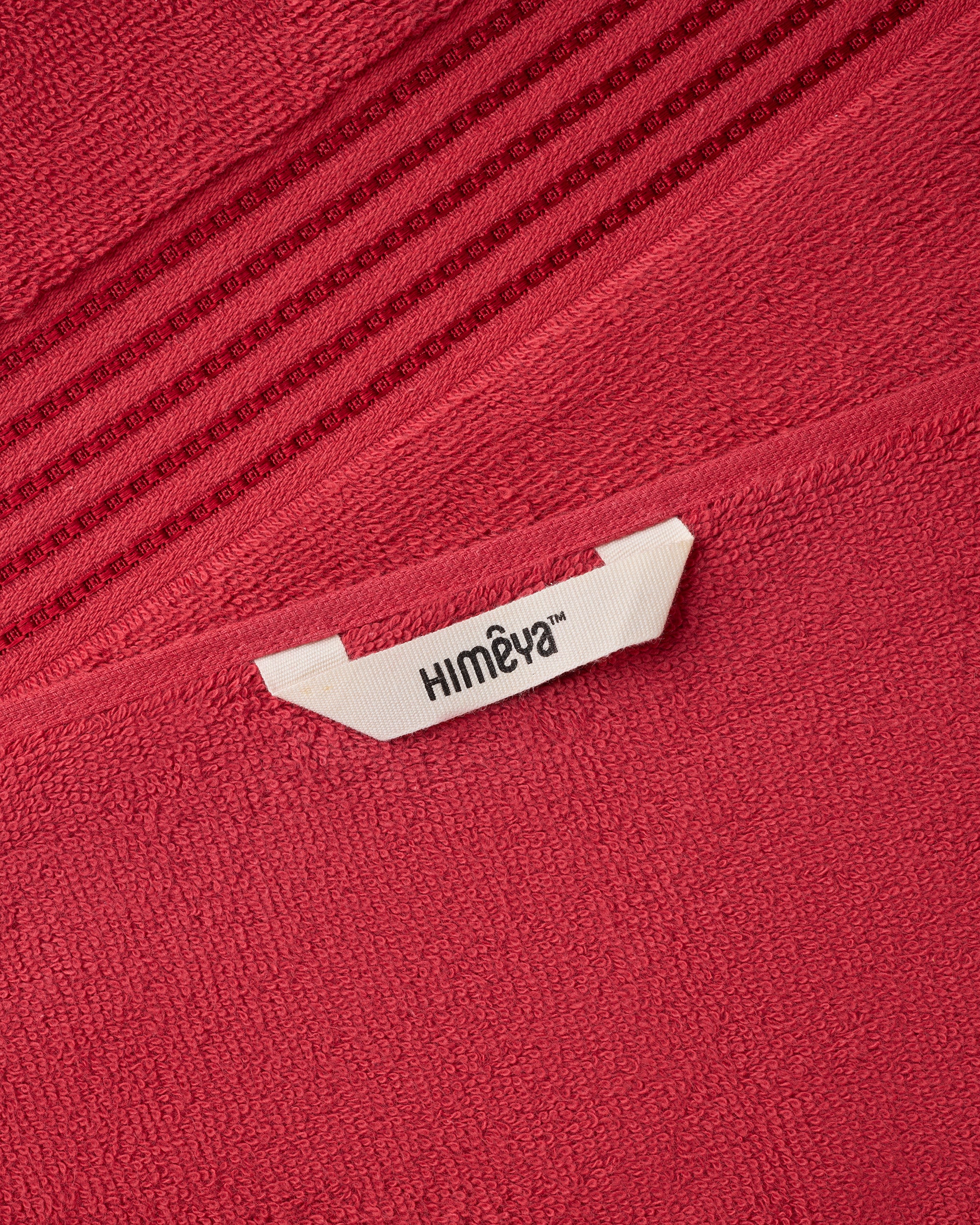 The Elite Collection | Bath Towel | 500 GSM | Carmine Red